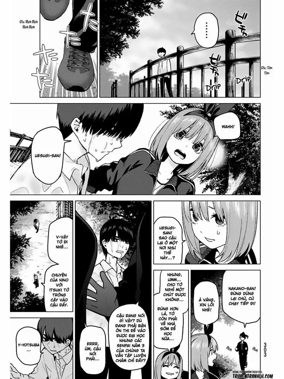 Truyện Tranh Nhà Có 5 Nàng Dâu - Gotoubun No Hanayome trang 6