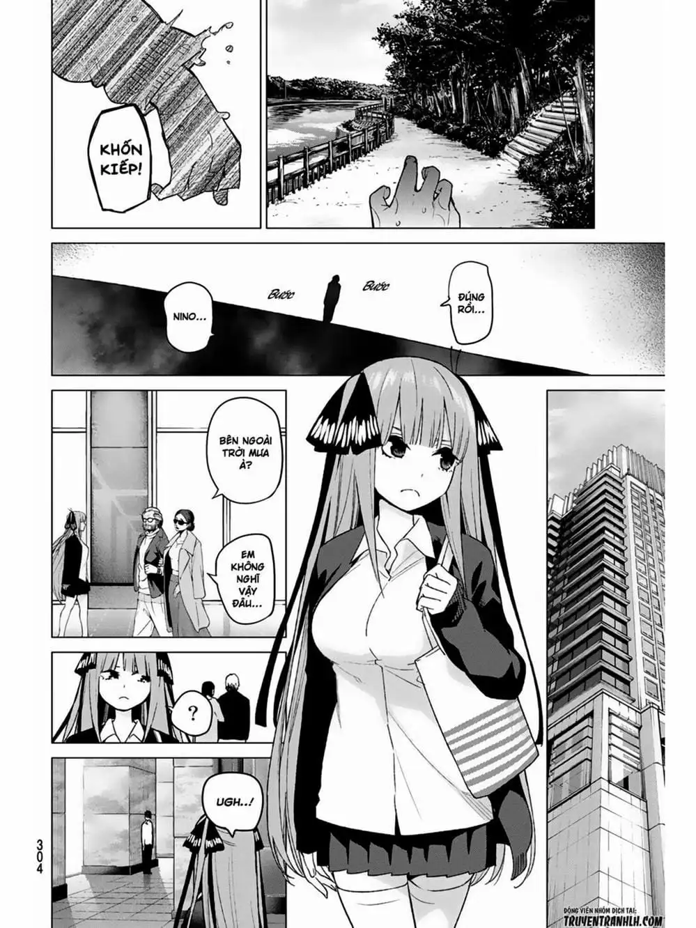 Truyện Tranh Nhà Có 5 Nàng Dâu - Gotoubun No Hanayome trang 6