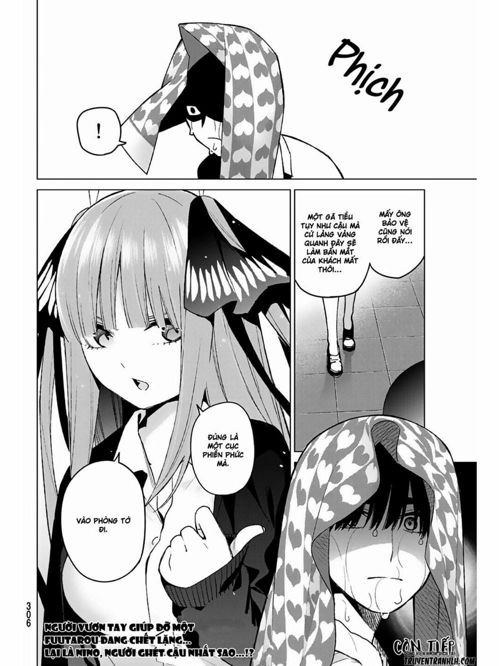 Truyện Tranh Nhà Có 5 Nàng Dâu - Gotoubun No Hanayome trang 6