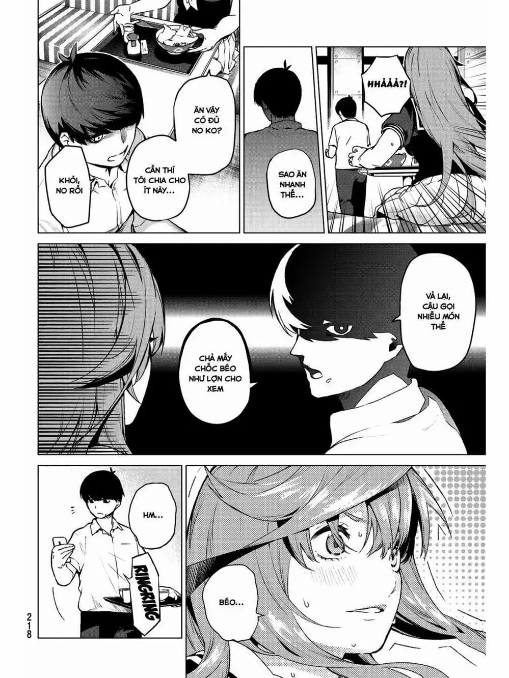 Truyện Tranh Nhà Có 5 Nàng Dâu - Gotoubun No Hanayome trang 6