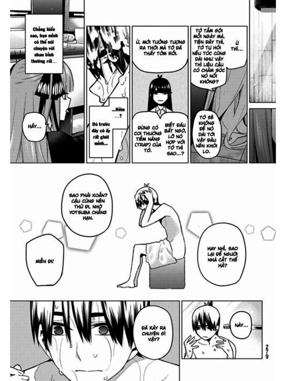 Truyện Tranh Nhà Có 5 Nàng Dâu - Gotoubun No Hanayome trang 6