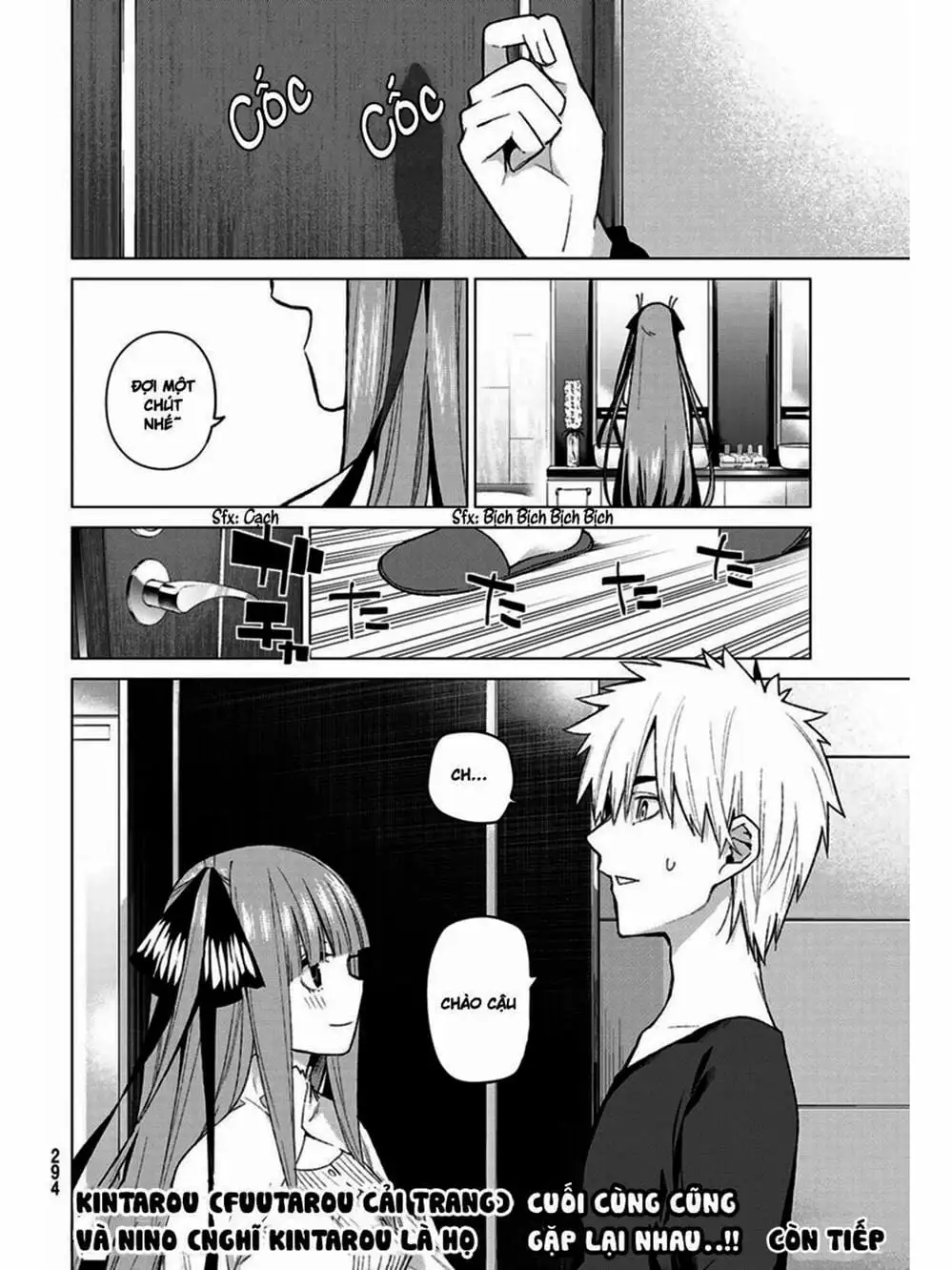 Truyện Tranh Nhà Có 5 Nàng Dâu - Gotoubun No Hanayome trang 6