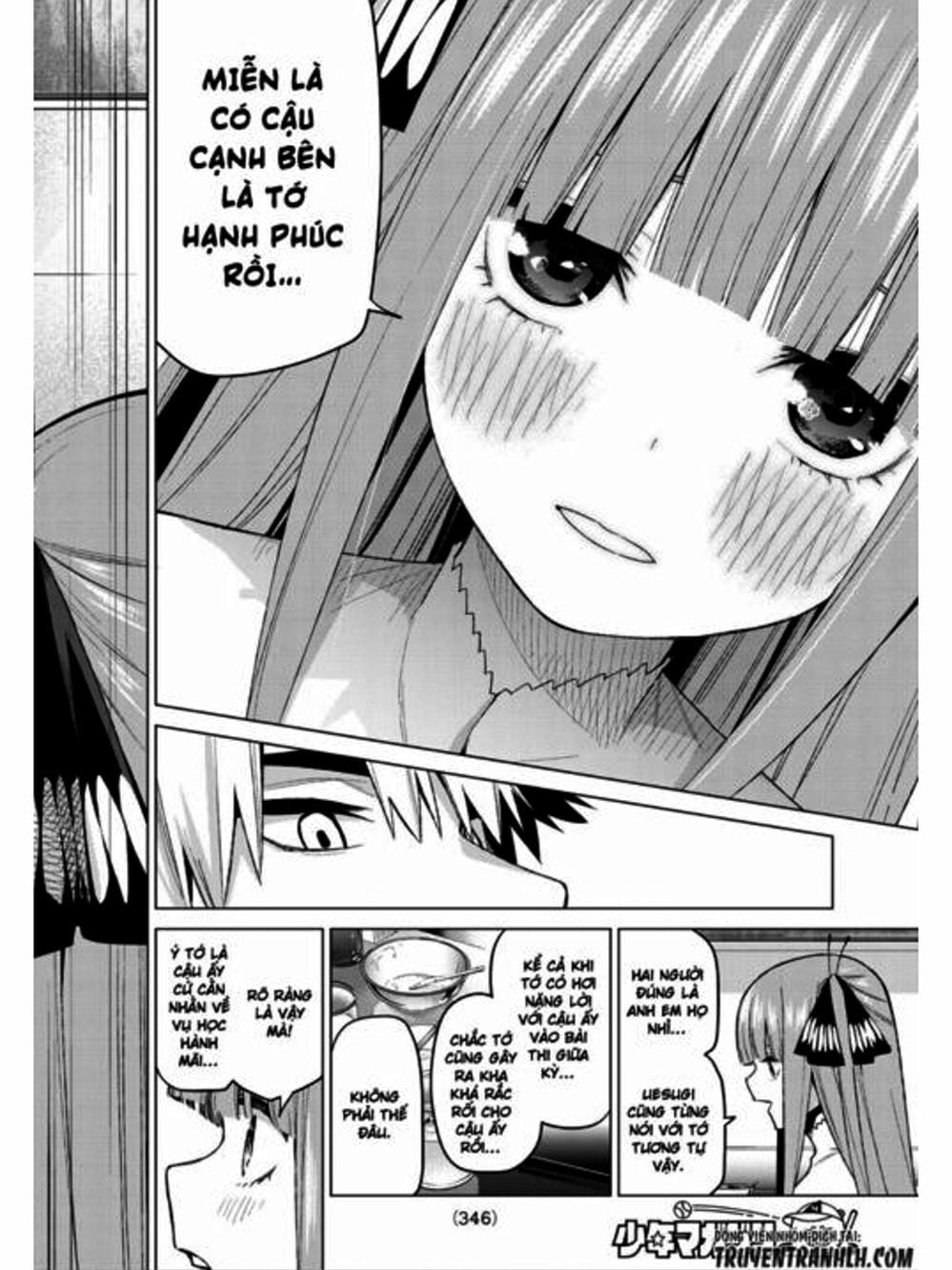 Truyện Tranh Nhà Có 5 Nàng Dâu - Gotoubun No Hanayome trang 6