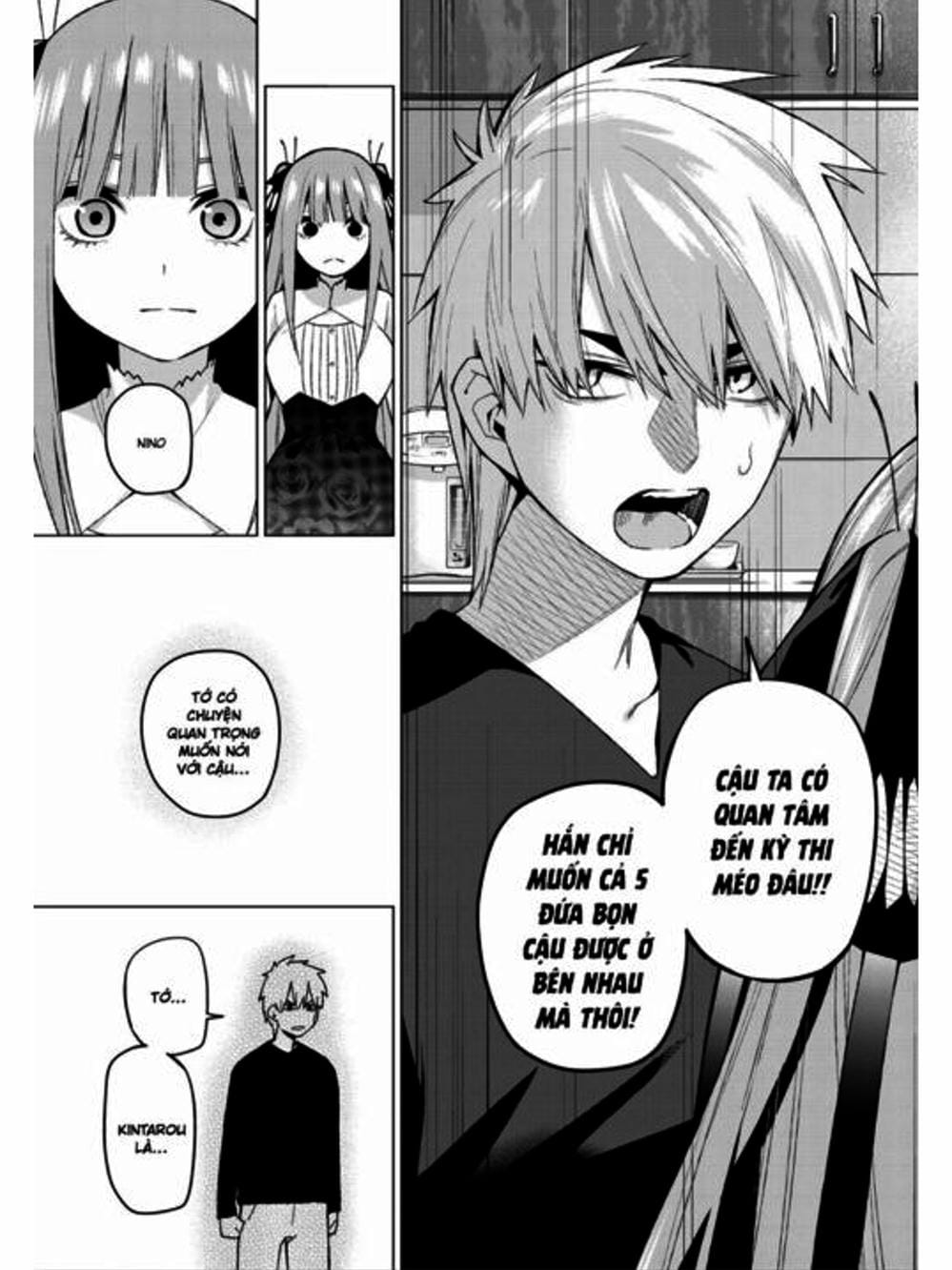 Truyện Tranh Nhà Có 5 Nàng Dâu - Gotoubun No Hanayome trang 6