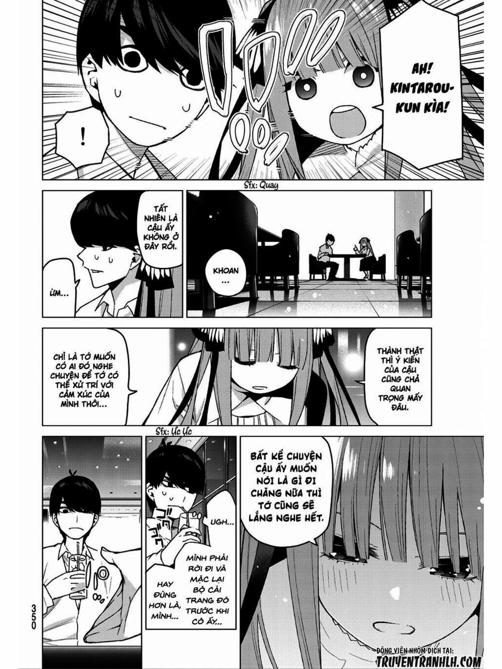 Truyện Tranh Nhà Có 5 Nàng Dâu - Gotoubun No Hanayome trang 6