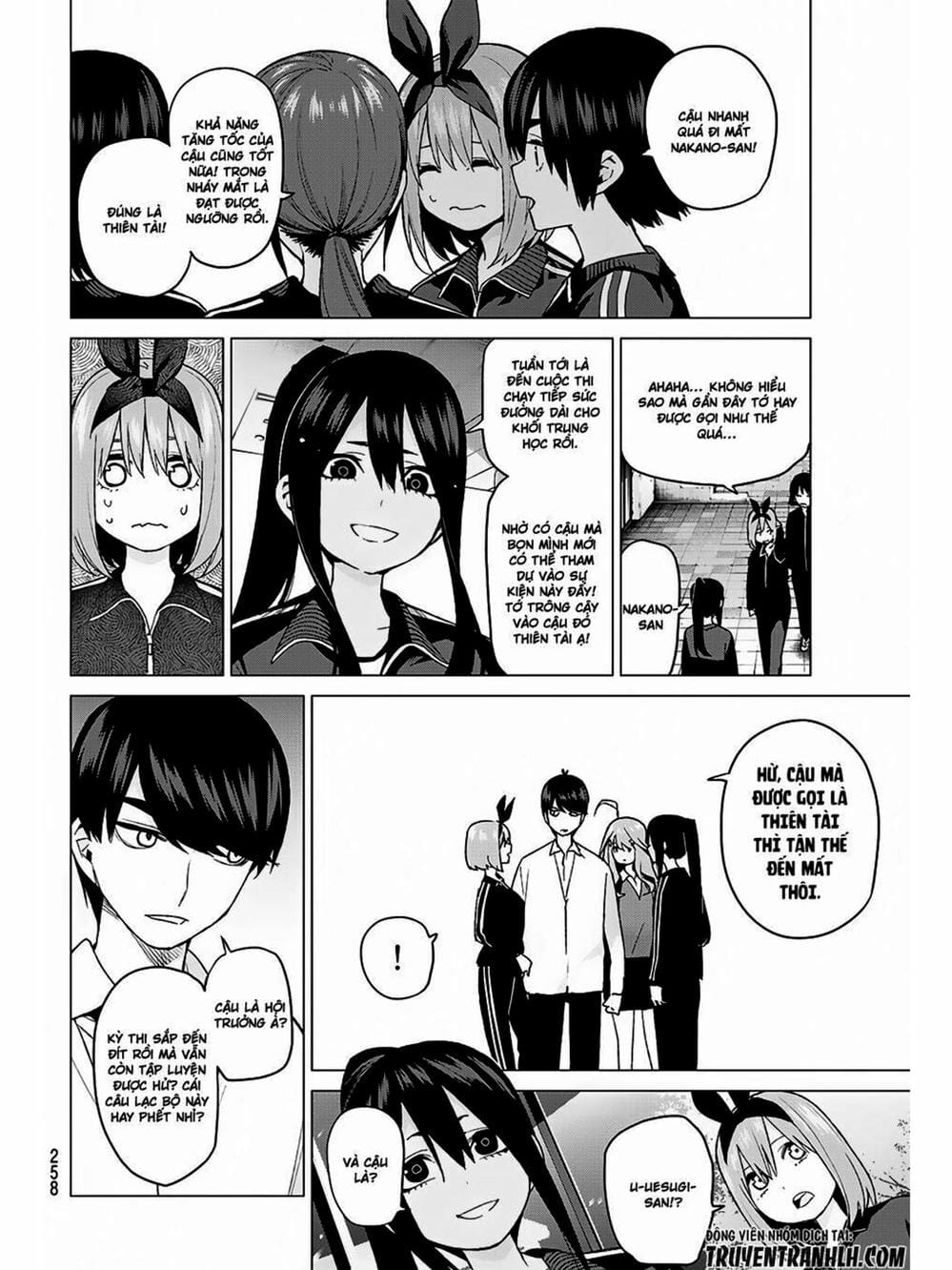 Truyện Tranh Nhà Có 5 Nàng Dâu - Gotoubun No Hanayome trang 6