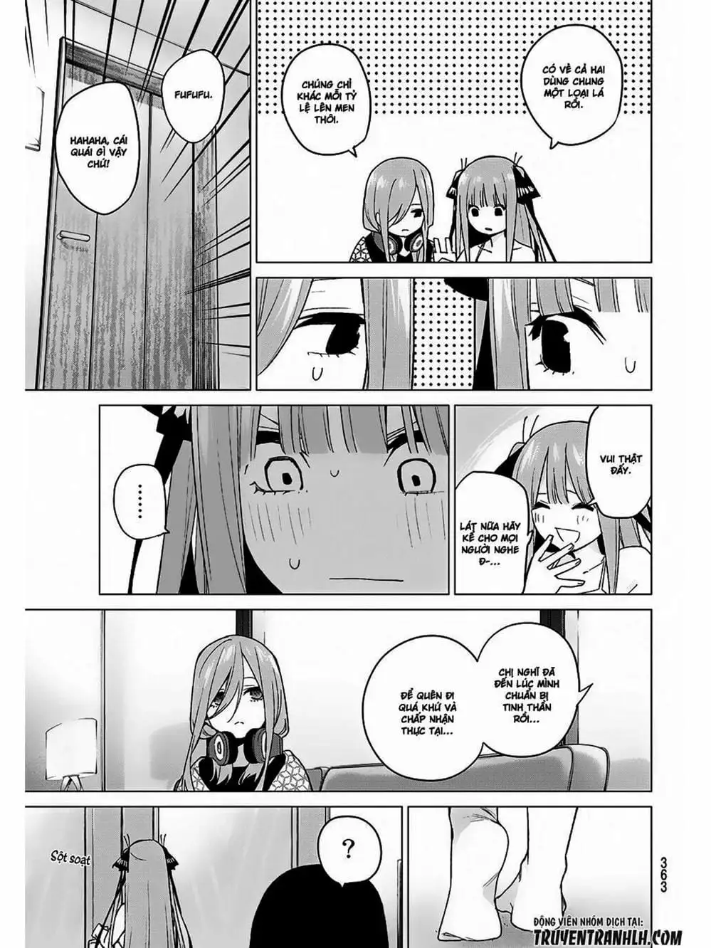 Truyện Tranh Nhà Có 5 Nàng Dâu - Gotoubun No Hanayome trang 6