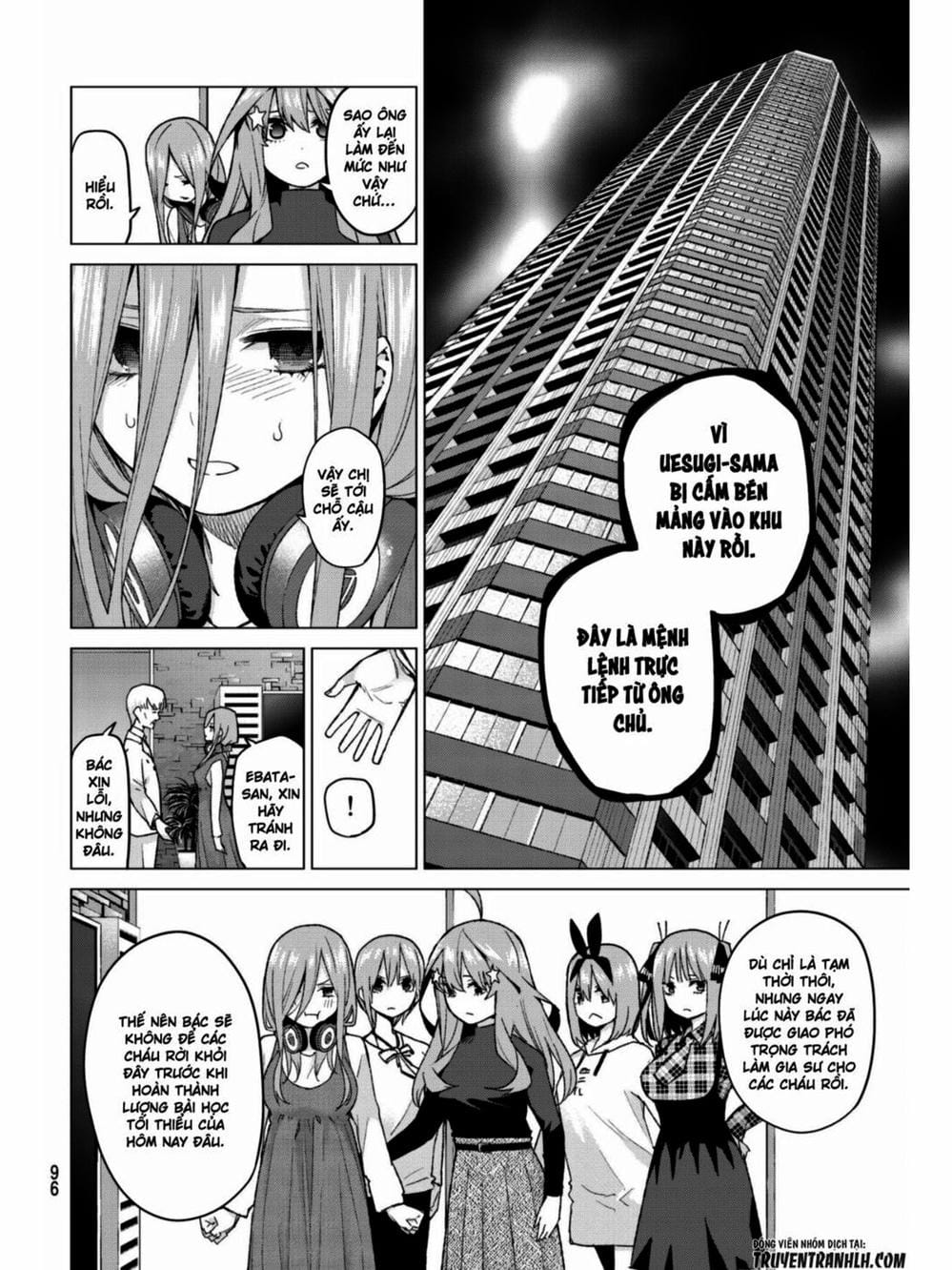 Truyện Tranh Nhà Có 5 Nàng Dâu - Gotoubun No Hanayome trang 6