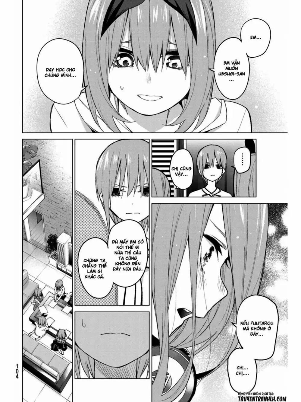 Truyện Tranh Nhà Có 5 Nàng Dâu - Gotoubun No Hanayome trang 6