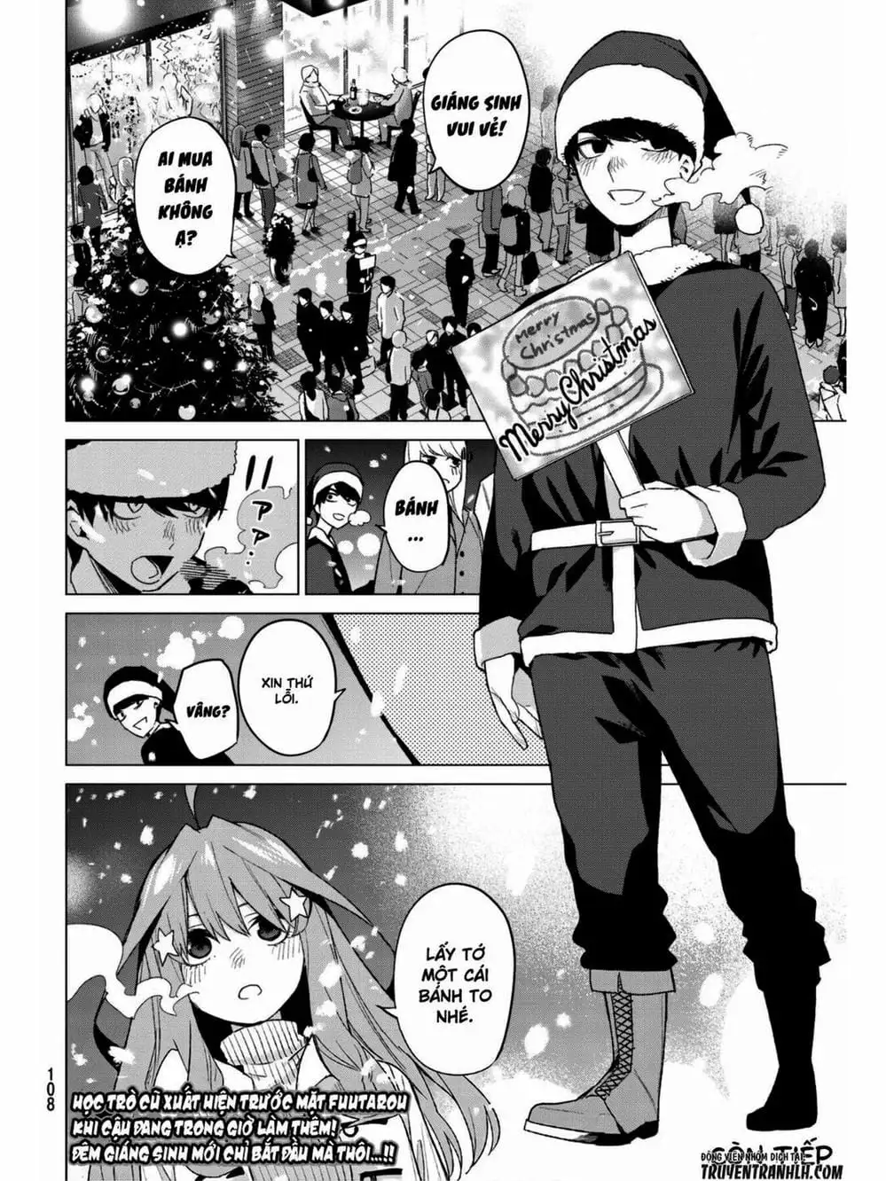 Truyện Tranh Nhà Có 5 Nàng Dâu - Gotoubun No Hanayome trang 6