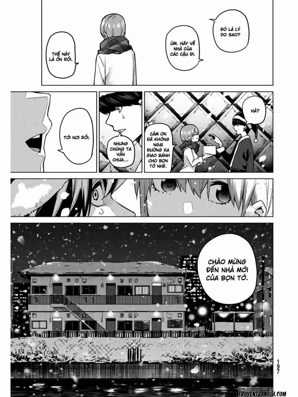 Truyện Tranh Nhà Có 5 Nàng Dâu - Gotoubun No Hanayome trang 6