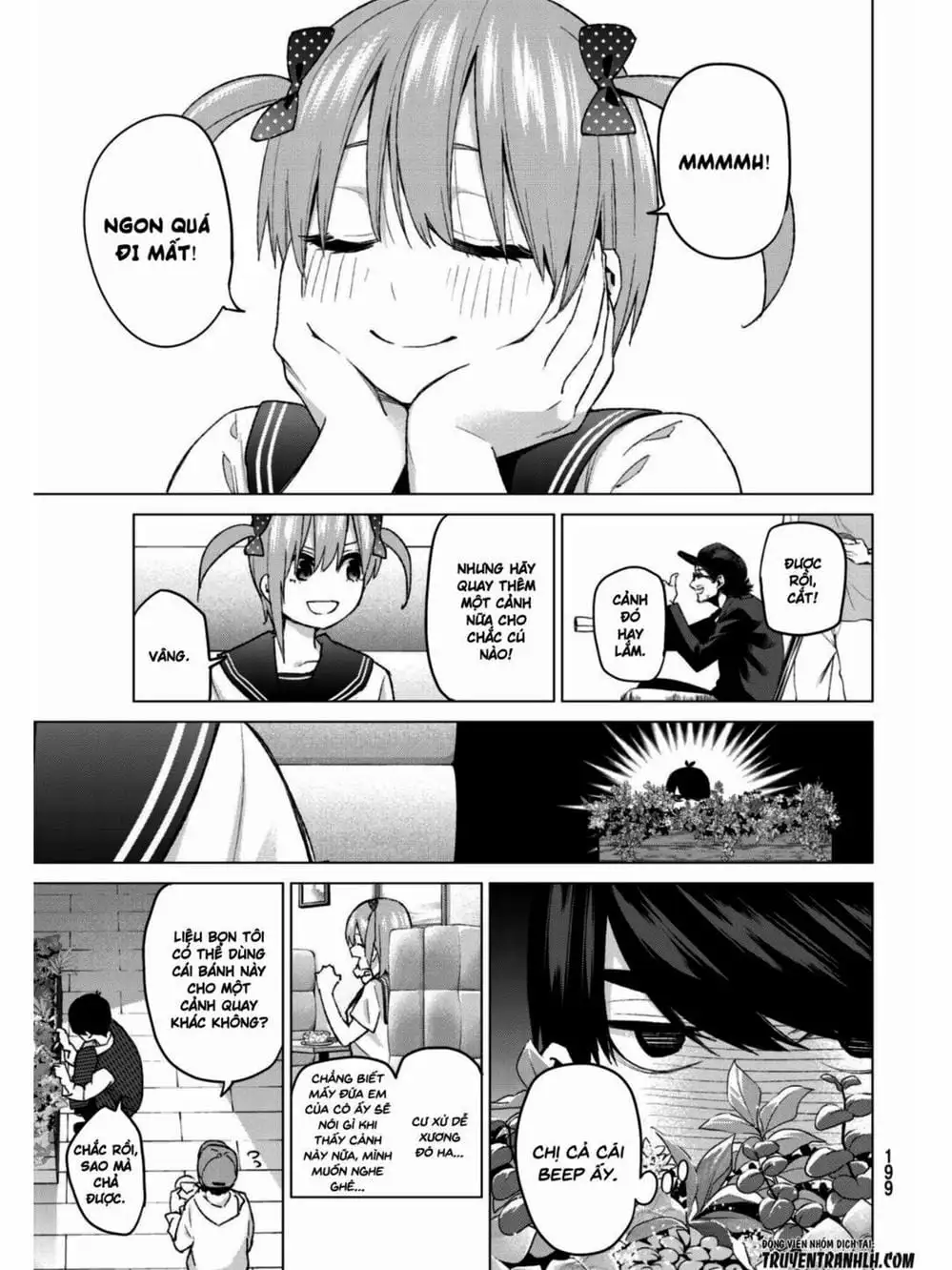 Truyện Tranh Nhà Có 5 Nàng Dâu - Gotoubun No Hanayome trang 6