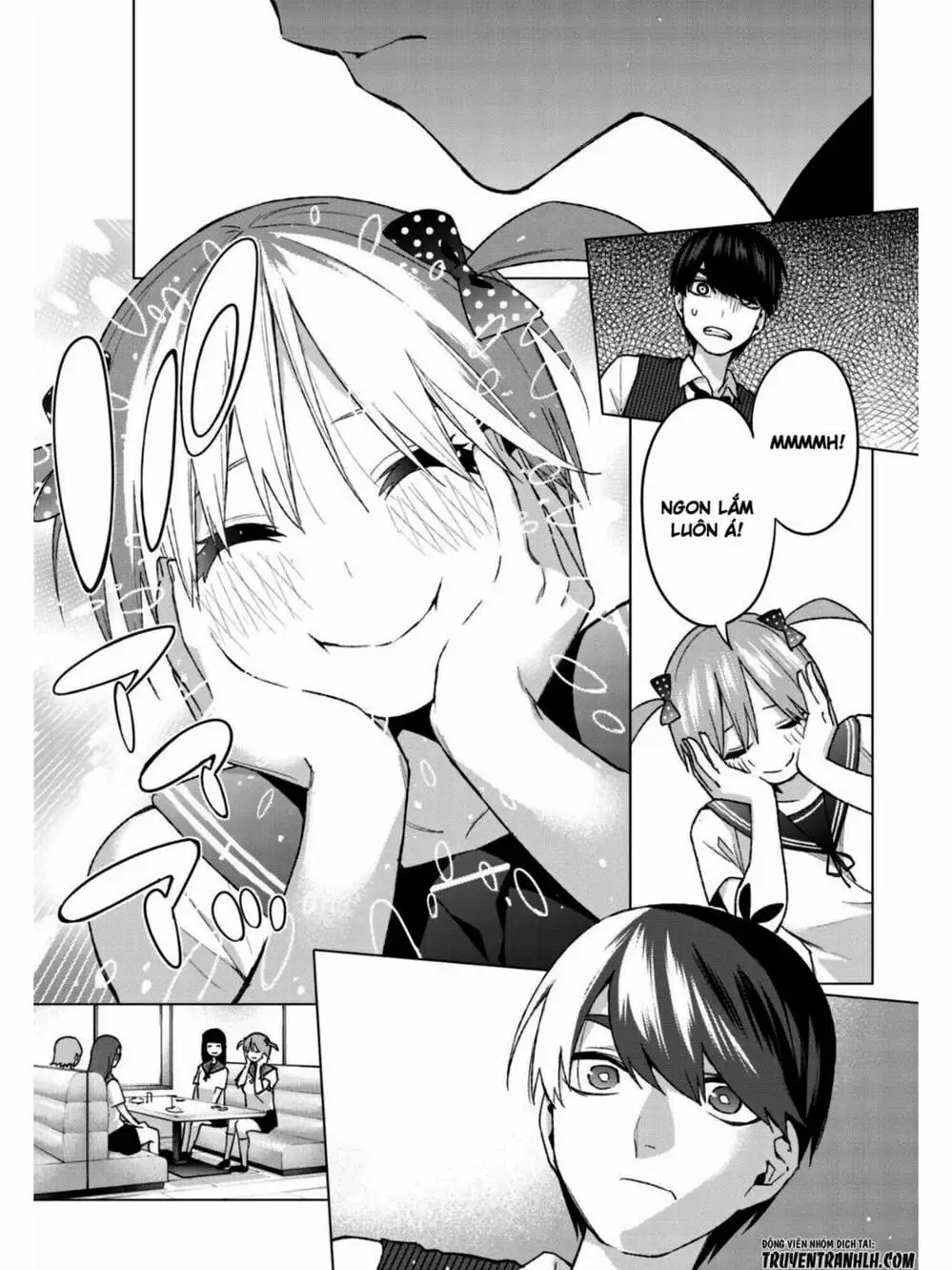 Truyện Tranh Nhà Có 5 Nàng Dâu - Gotoubun No Hanayome trang 6