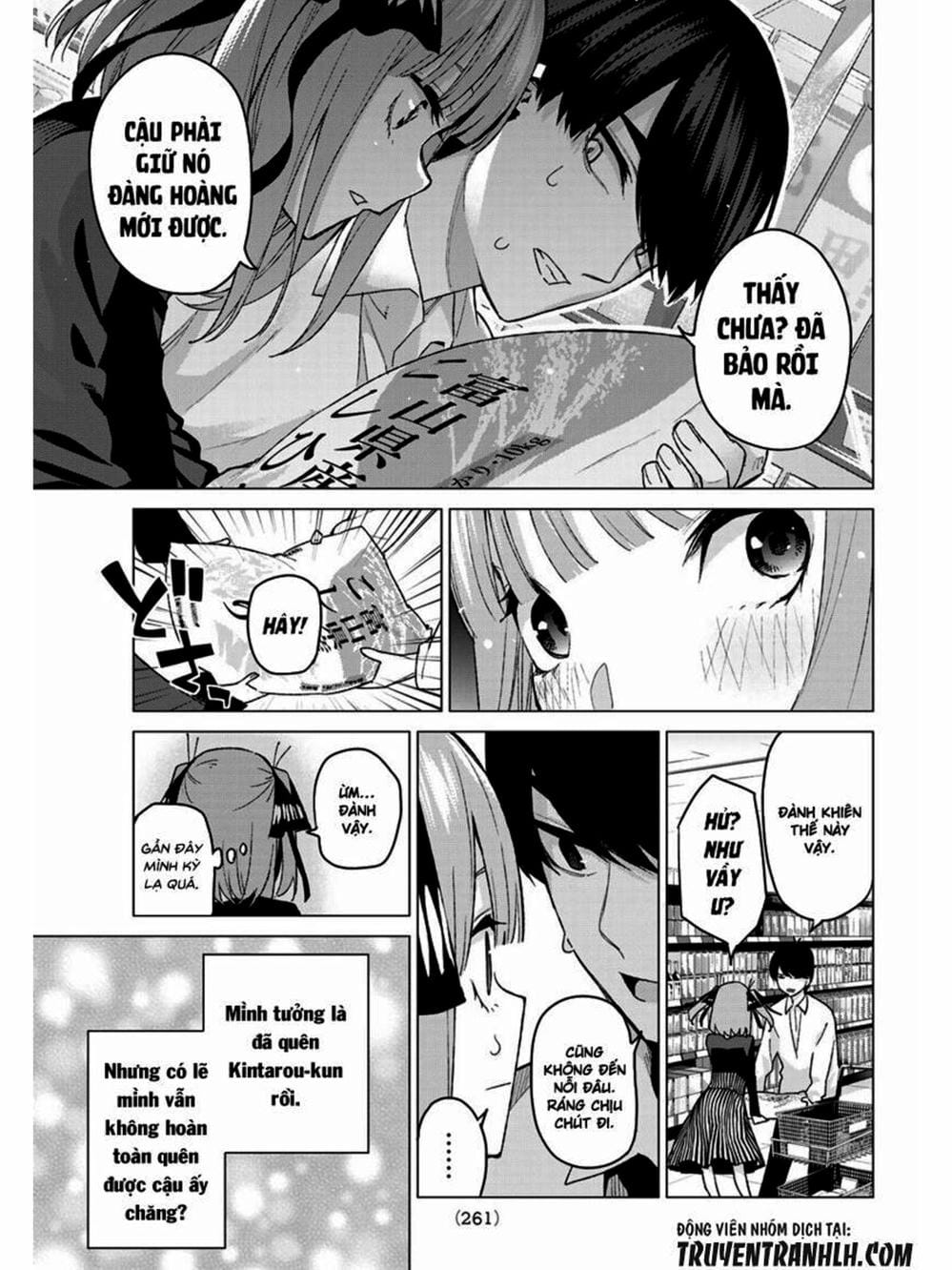 Truyện Tranh Nhà Có 5 Nàng Dâu - Gotoubun No Hanayome trang 6