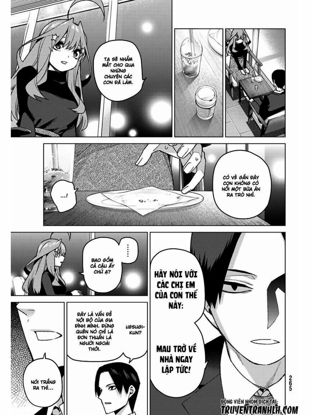 Truyện Tranh Nhà Có 5 Nàng Dâu - Gotoubun No Hanayome trang 6