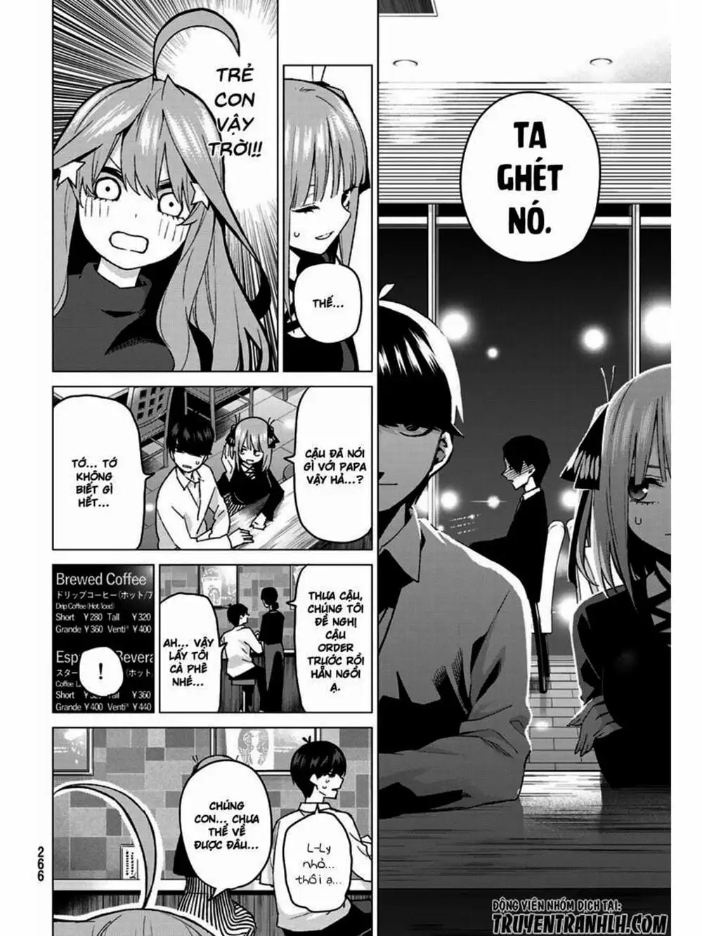 Truyện Tranh Nhà Có 5 Nàng Dâu - Gotoubun No Hanayome trang 6