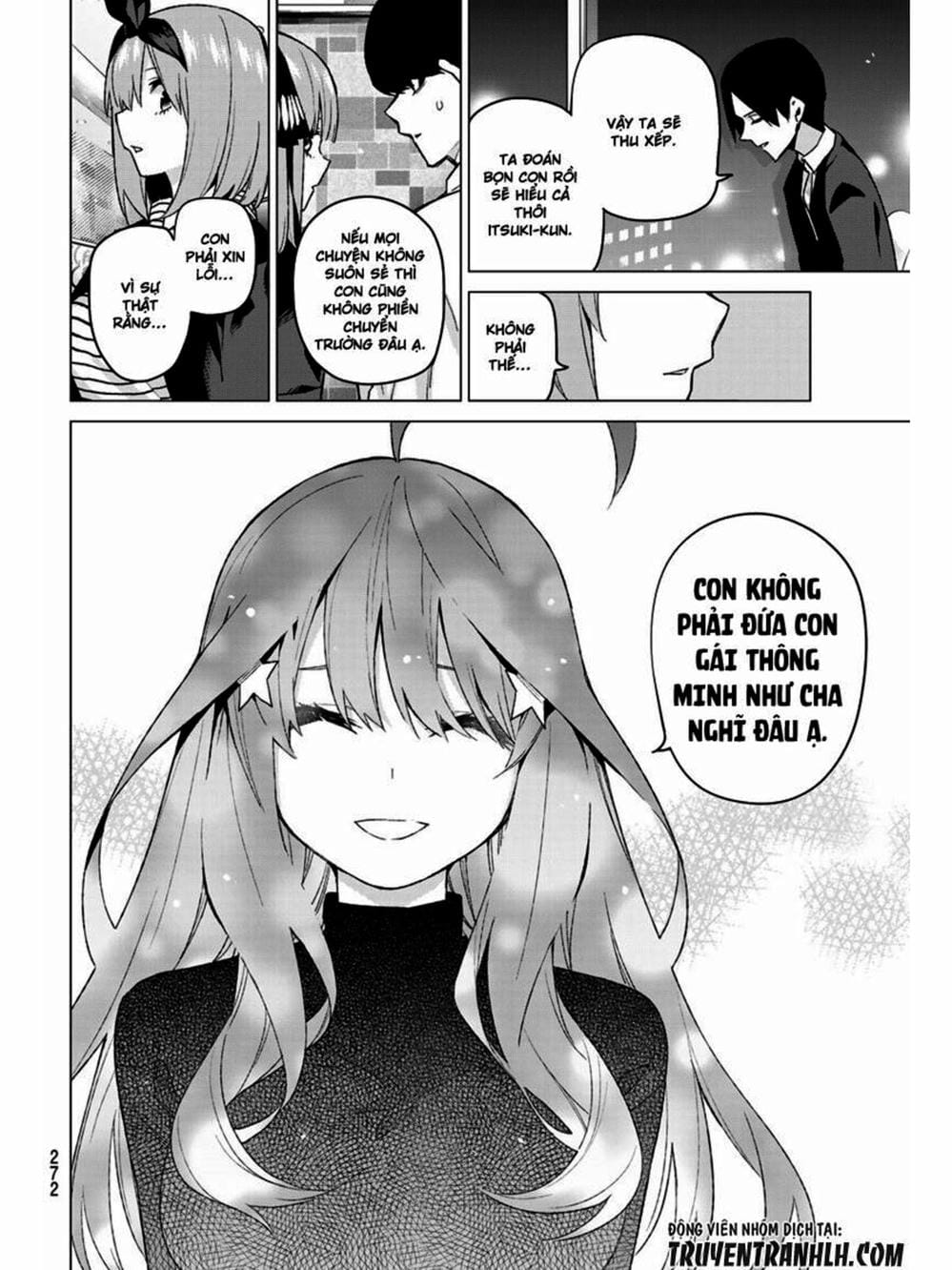 Truyện Tranh Nhà Có 5 Nàng Dâu - Gotoubun No Hanayome trang 6