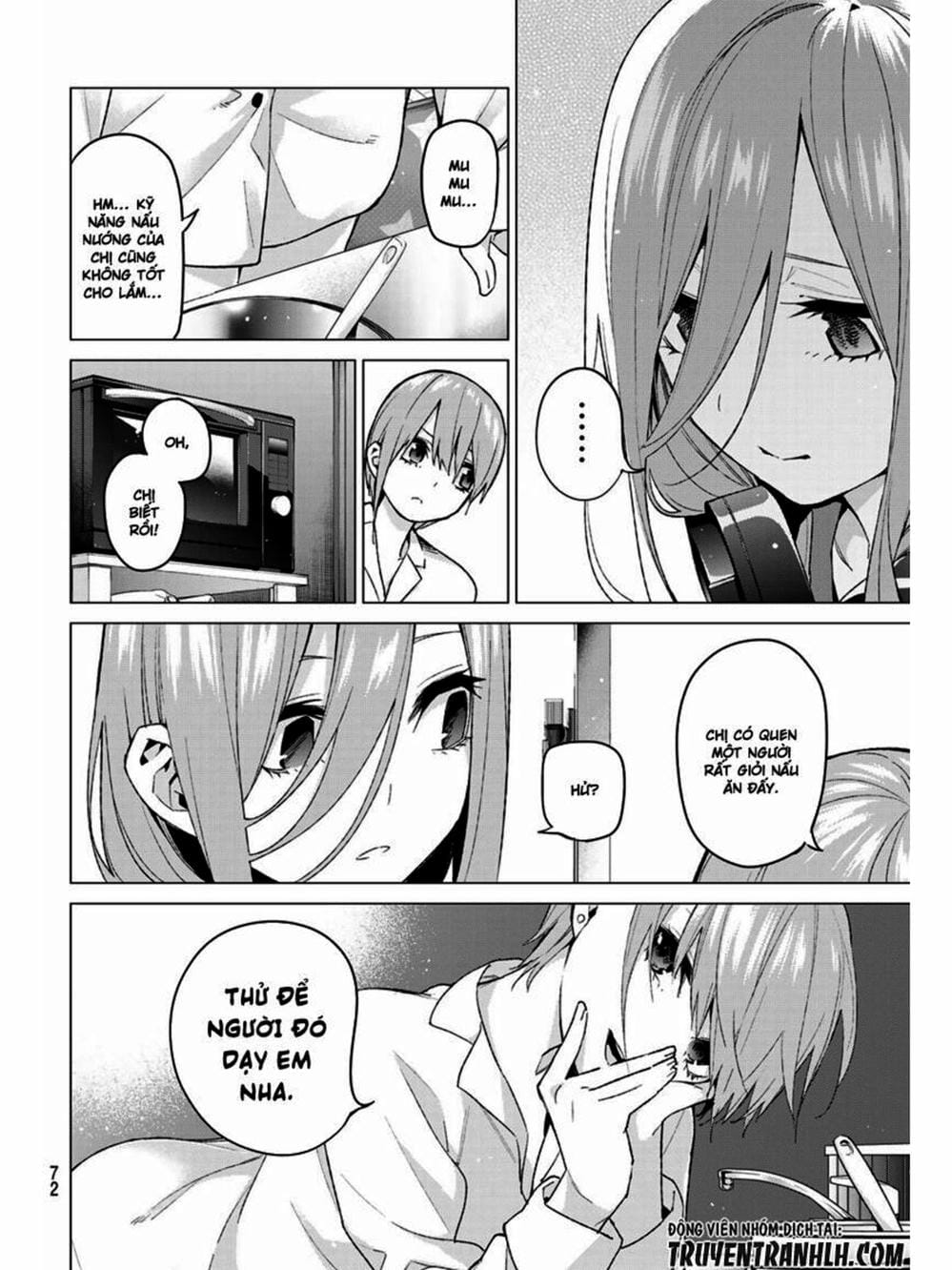 Truyện Tranh Nhà Có 5 Nàng Dâu - Gotoubun No Hanayome trang 6