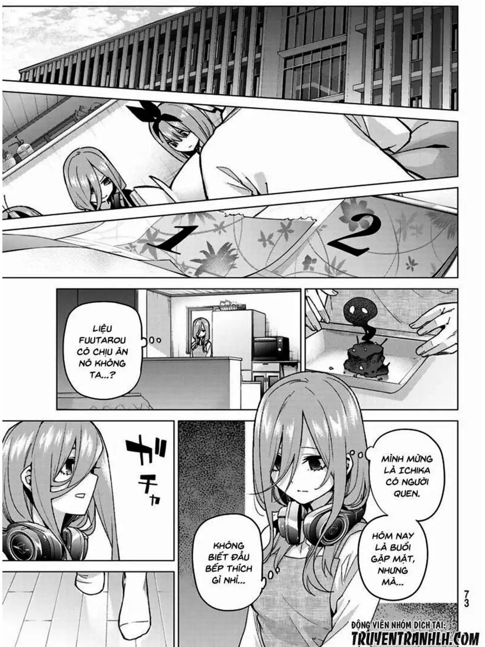 Truyện Tranh Nhà Có 5 Nàng Dâu - Gotoubun No Hanayome trang 6