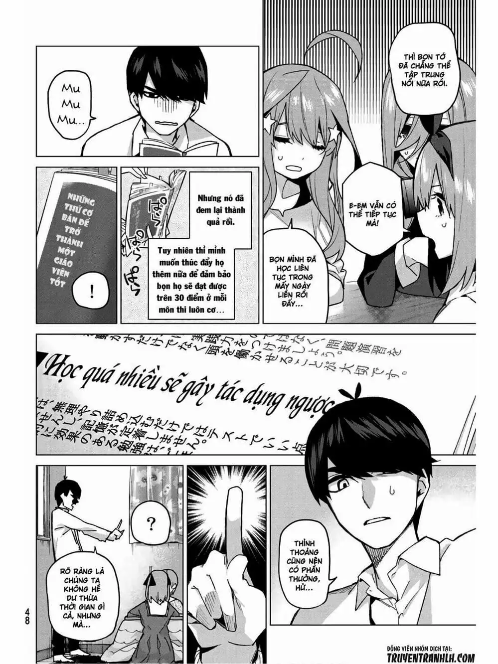 Truyện Tranh Nhà Có 5 Nàng Dâu - Gotoubun No Hanayome trang 6