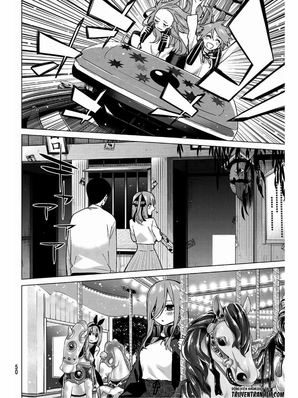 Truyện Tranh Nhà Có 5 Nàng Dâu - Gotoubun No Hanayome trang 6