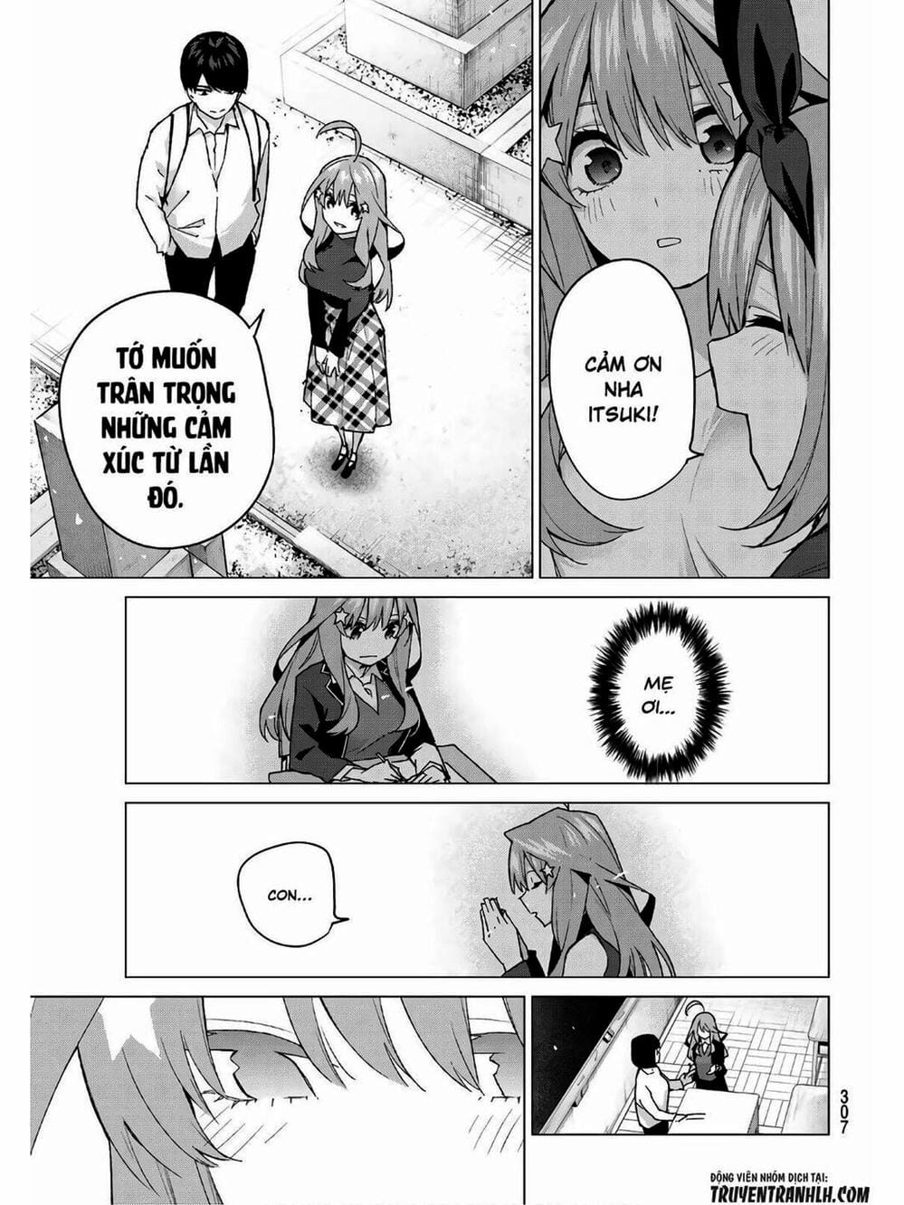 Truyện Tranh Nhà Có 5 Nàng Dâu - Gotoubun No Hanayome trang 6