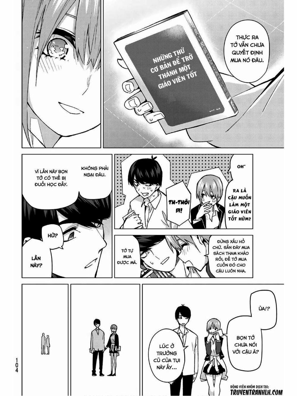 Truyện Tranh Nhà Có 5 Nàng Dâu - Gotoubun No Hanayome trang 6