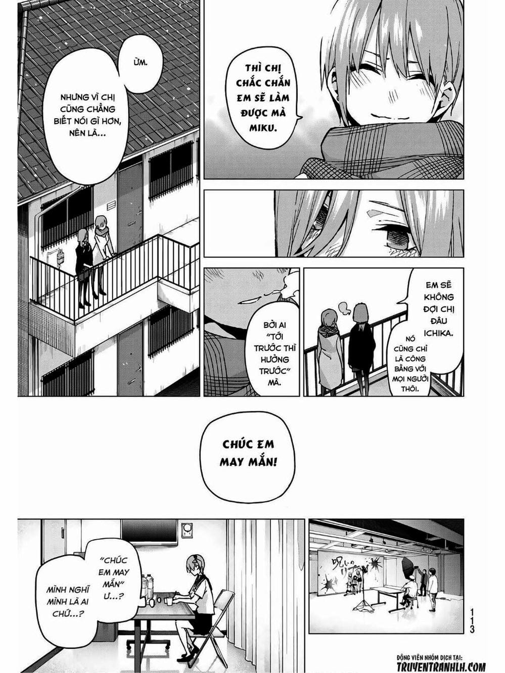 Truyện Tranh Nhà Có 5 Nàng Dâu - Gotoubun No Hanayome trang 6