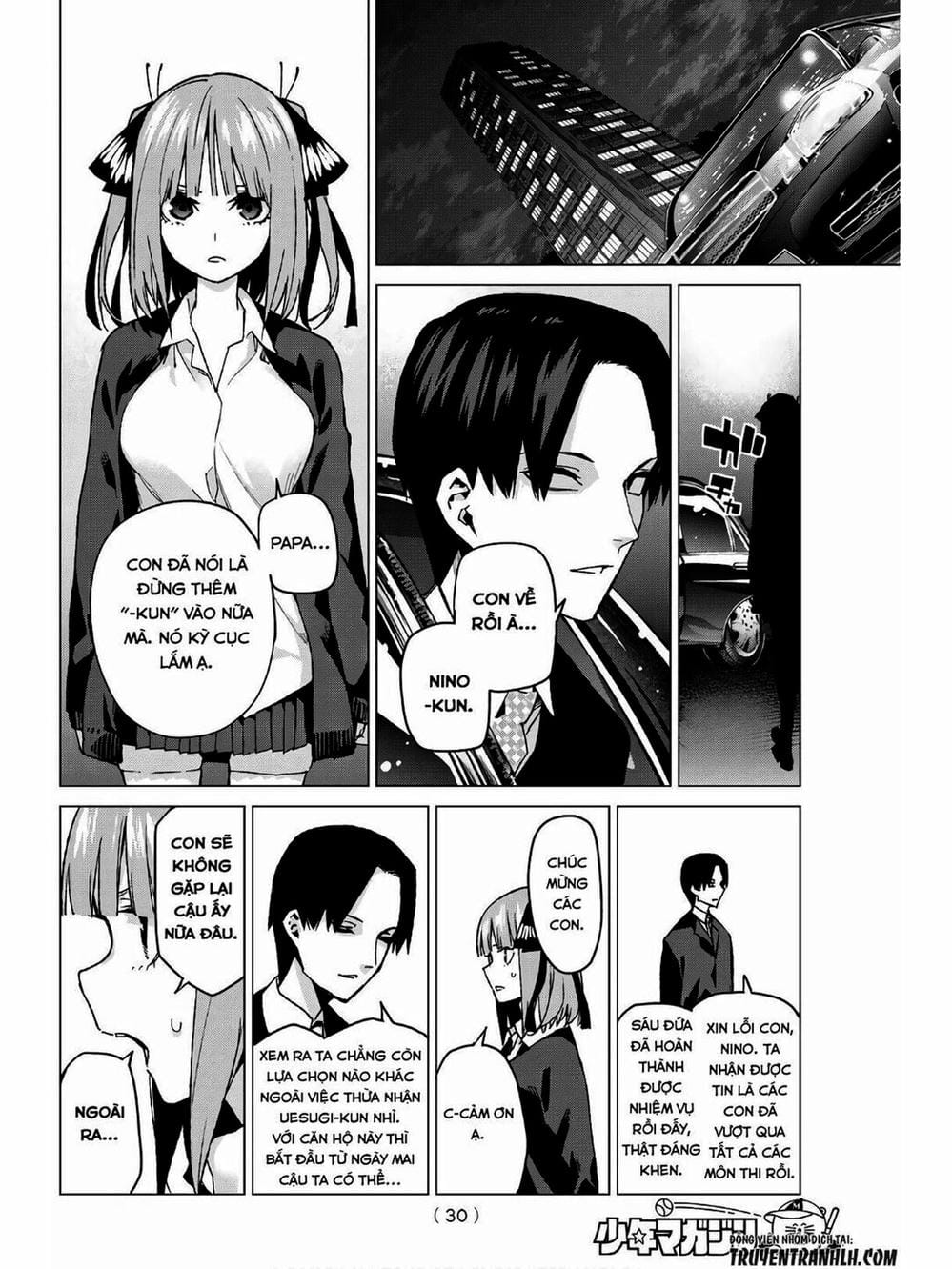 Truyện Tranh Nhà Có 5 Nàng Dâu - Gotoubun No Hanayome trang 6