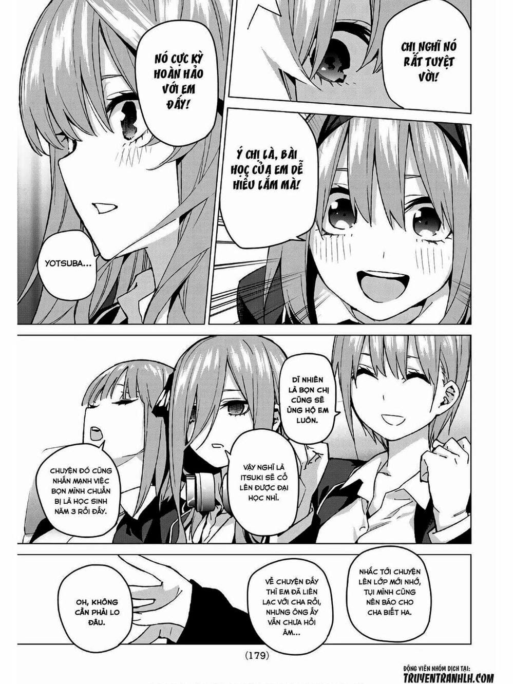 Truyện Tranh Nhà Có 5 Nàng Dâu - Gotoubun No Hanayome trang 6