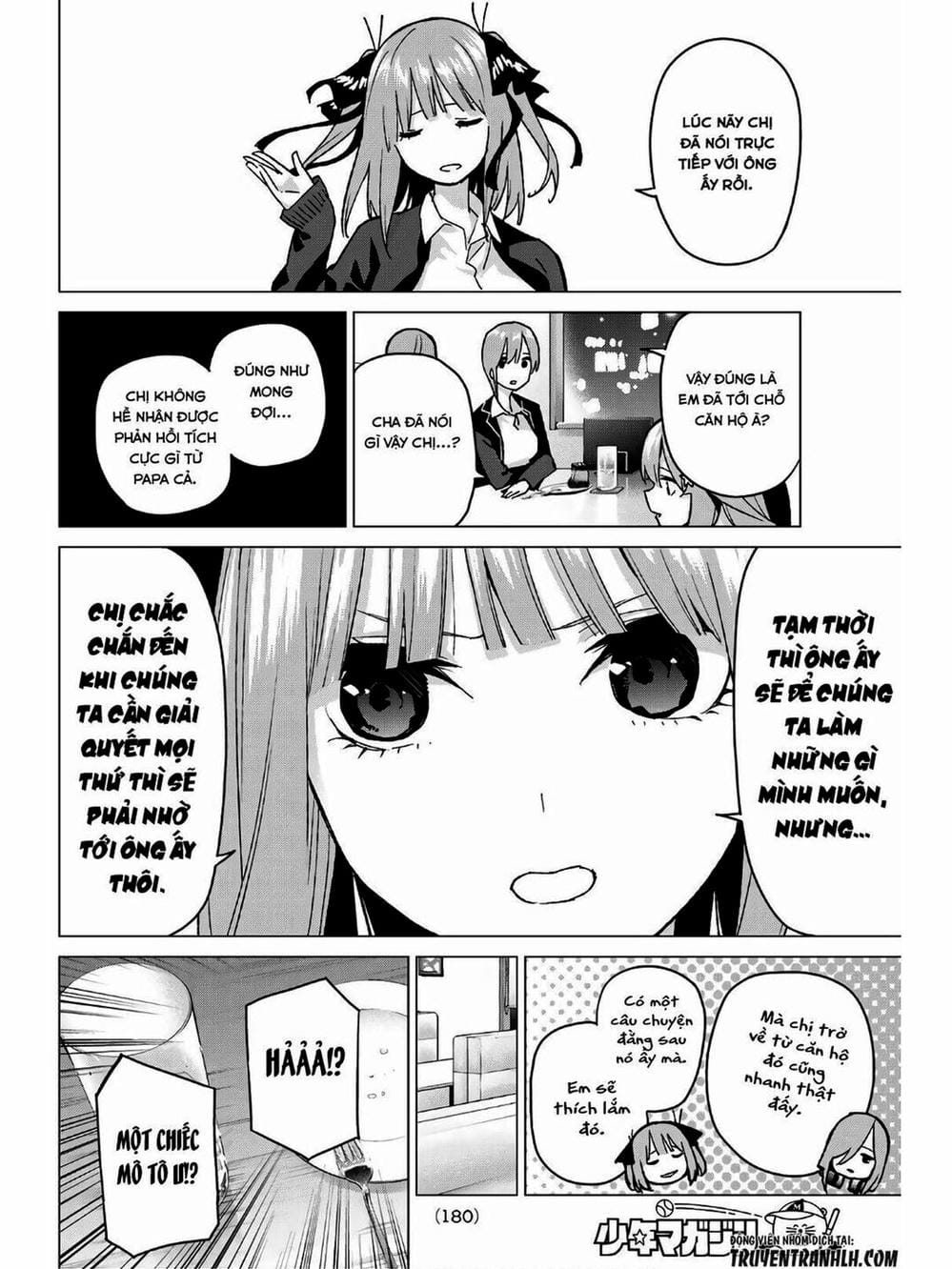 Truyện Tranh Nhà Có 5 Nàng Dâu - Gotoubun No Hanayome trang 6