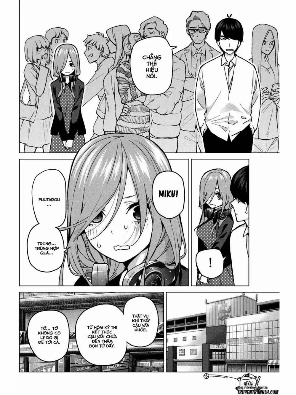 Truyện Tranh Nhà Có 5 Nàng Dâu - Gotoubun No Hanayome trang 6