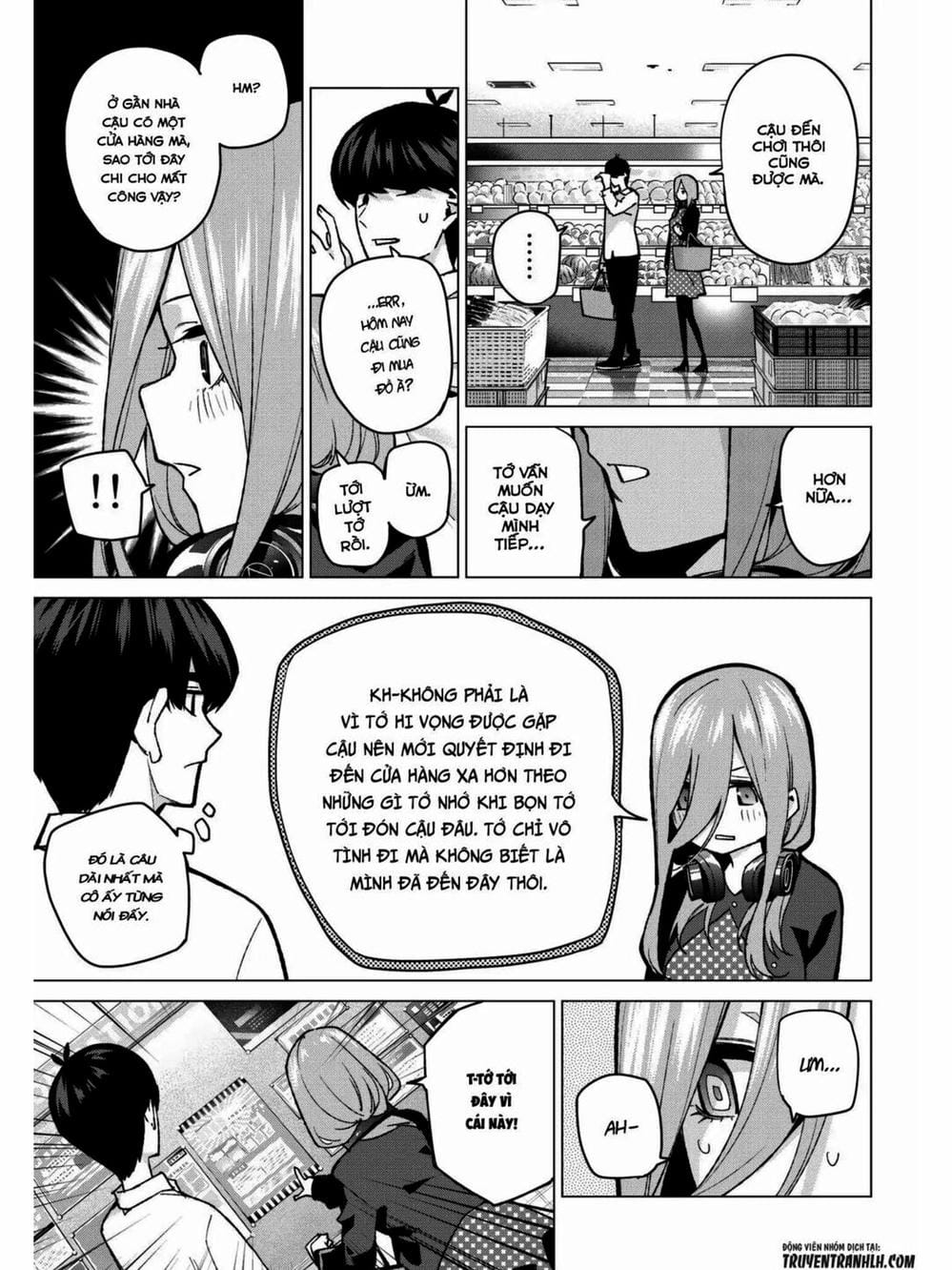 Truyện Tranh Nhà Có 5 Nàng Dâu - Gotoubun No Hanayome trang 6