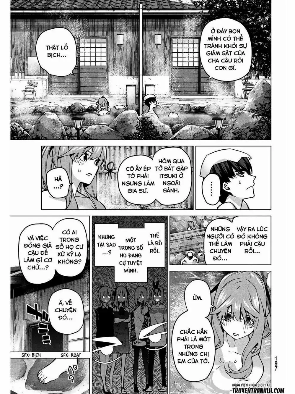 Truyện Tranh Nhà Có 5 Nàng Dâu - Gotoubun No Hanayome trang 6