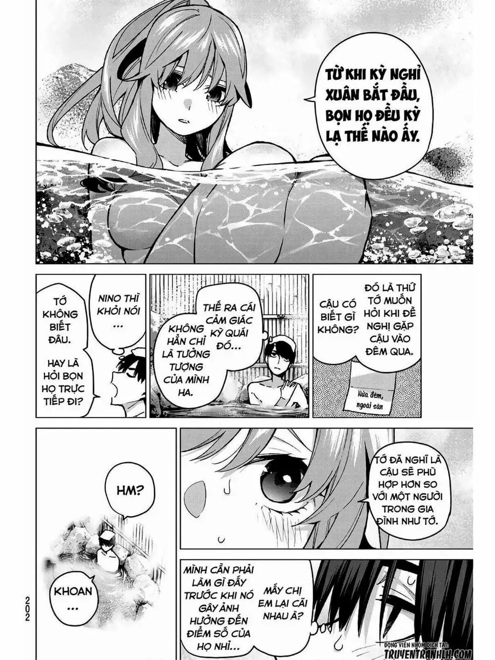 Truyện Tranh Nhà Có 5 Nàng Dâu - Gotoubun No Hanayome trang 6