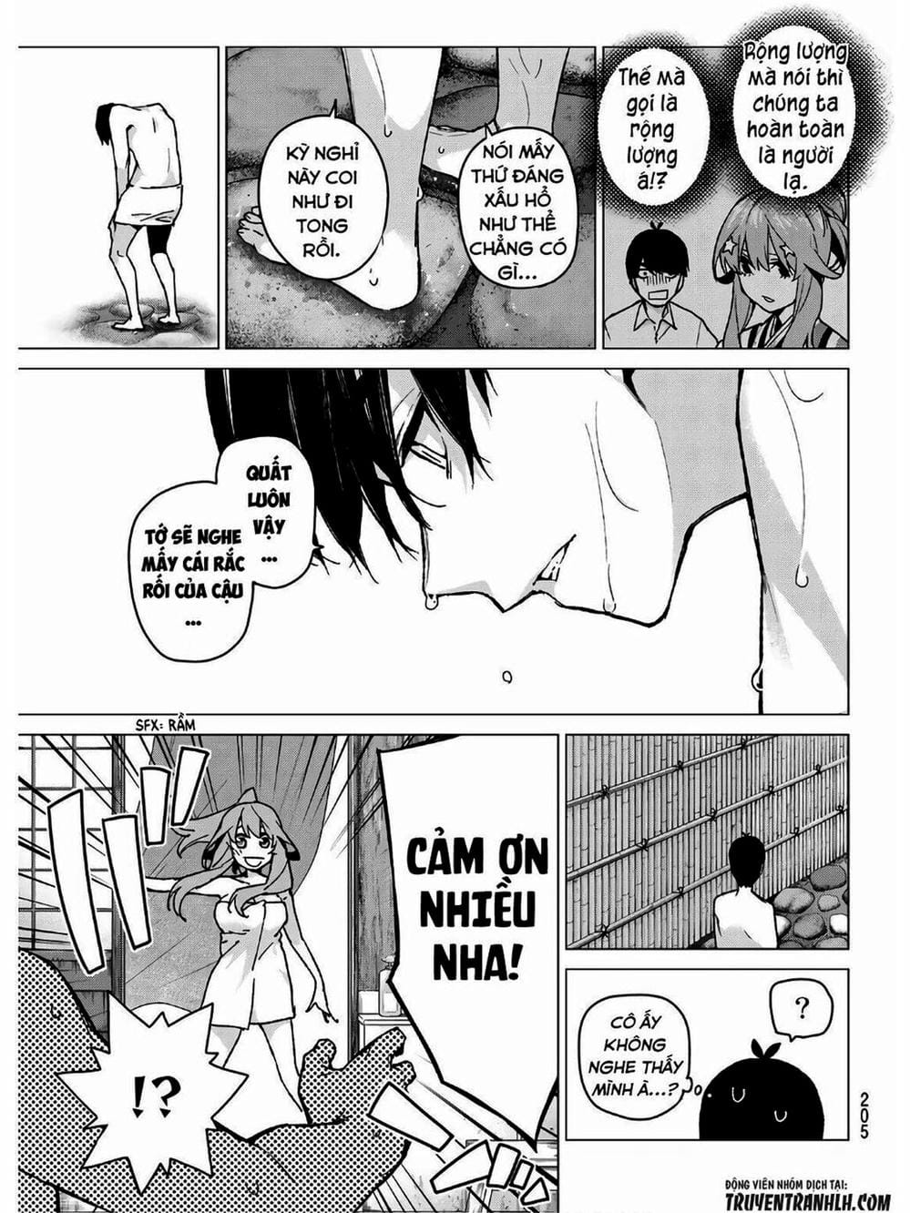 Truyện Tranh Nhà Có 5 Nàng Dâu - Gotoubun No Hanayome trang 6