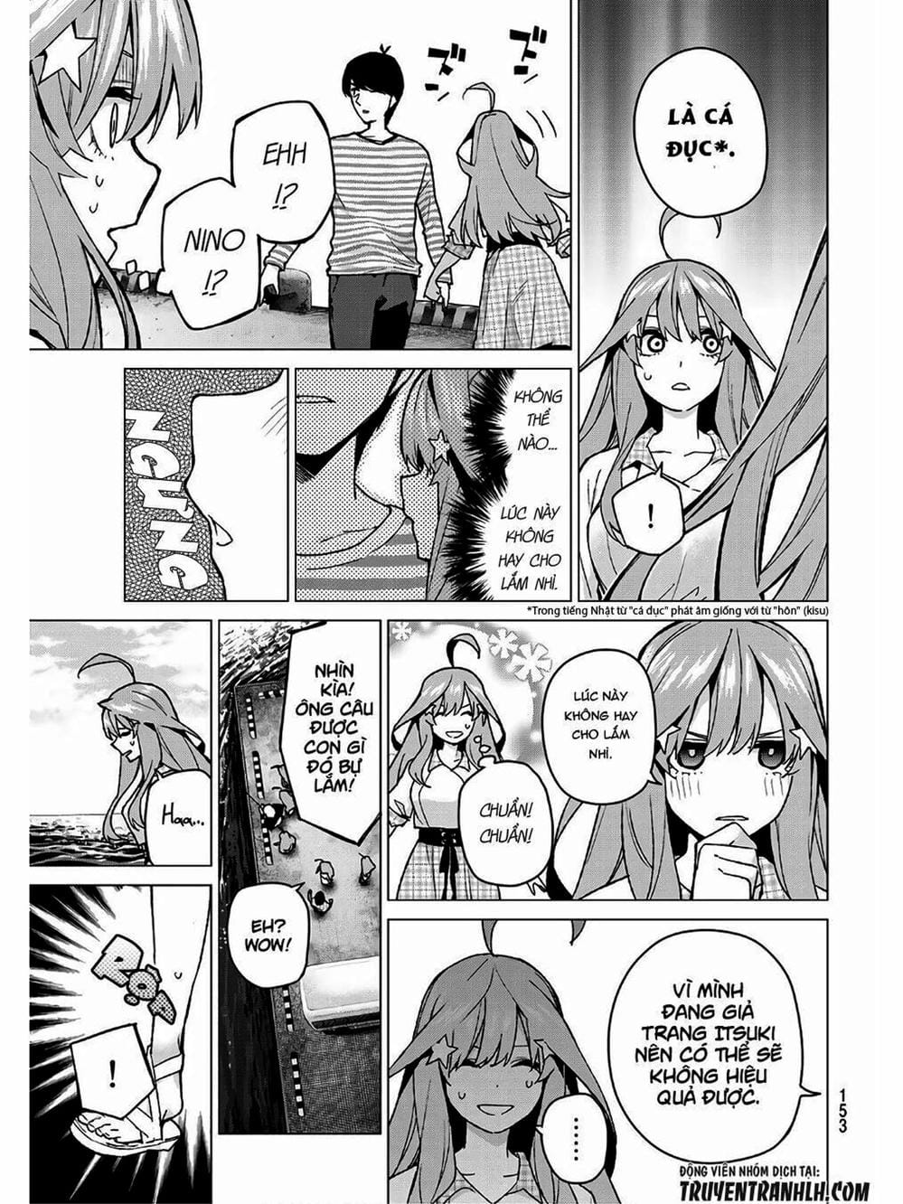 Truyện Tranh Nhà Có 5 Nàng Dâu - Gotoubun No Hanayome trang 6