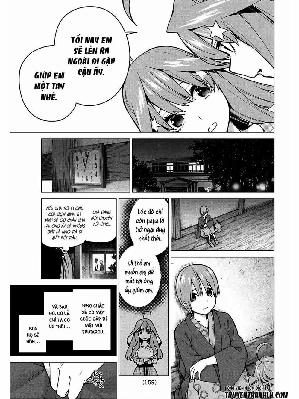 Truyện Tranh Nhà Có 5 Nàng Dâu - Gotoubun No Hanayome trang 6