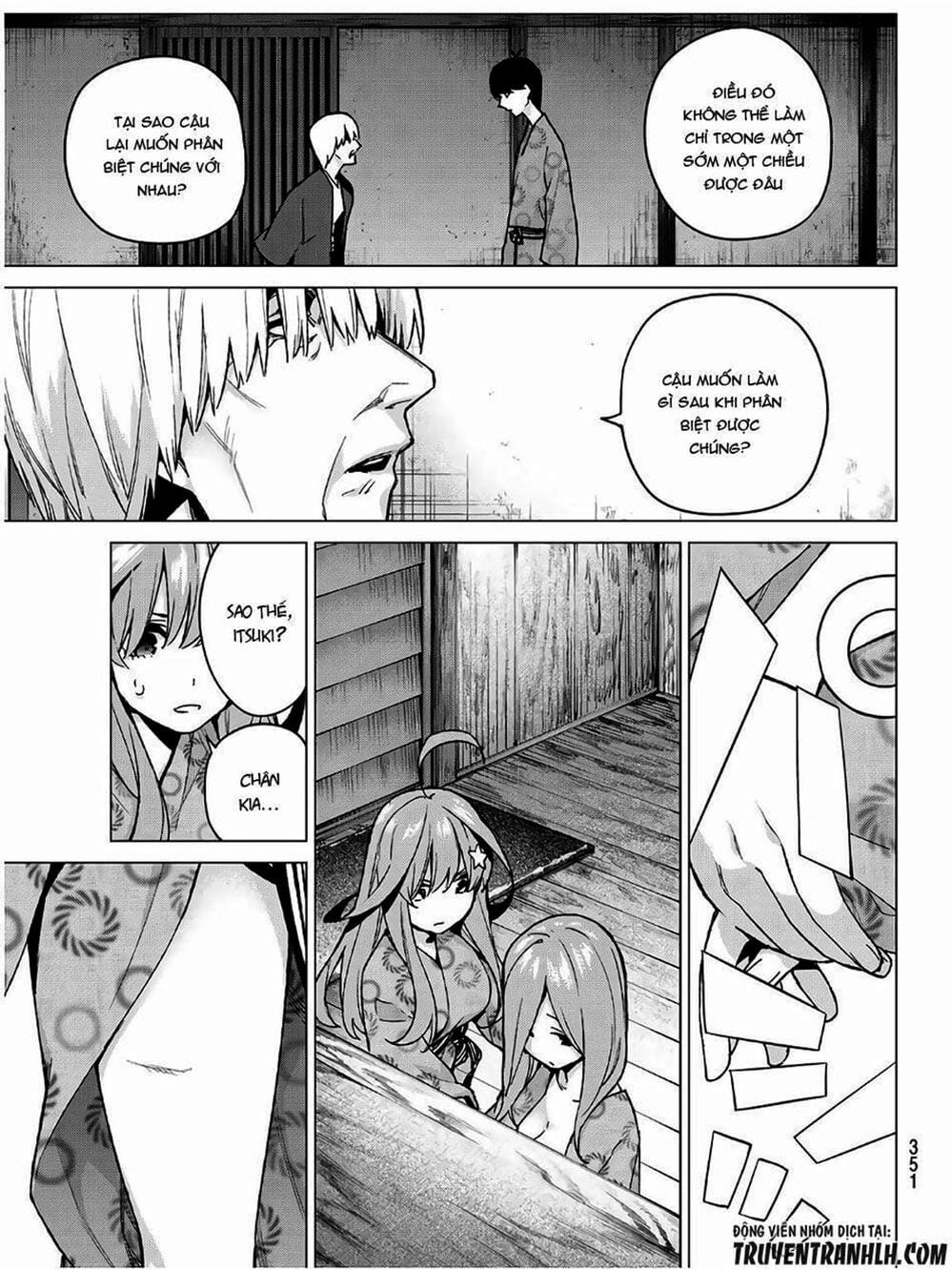 Truyện Tranh Nhà Có 5 Nàng Dâu - Gotoubun No Hanayome trang 6