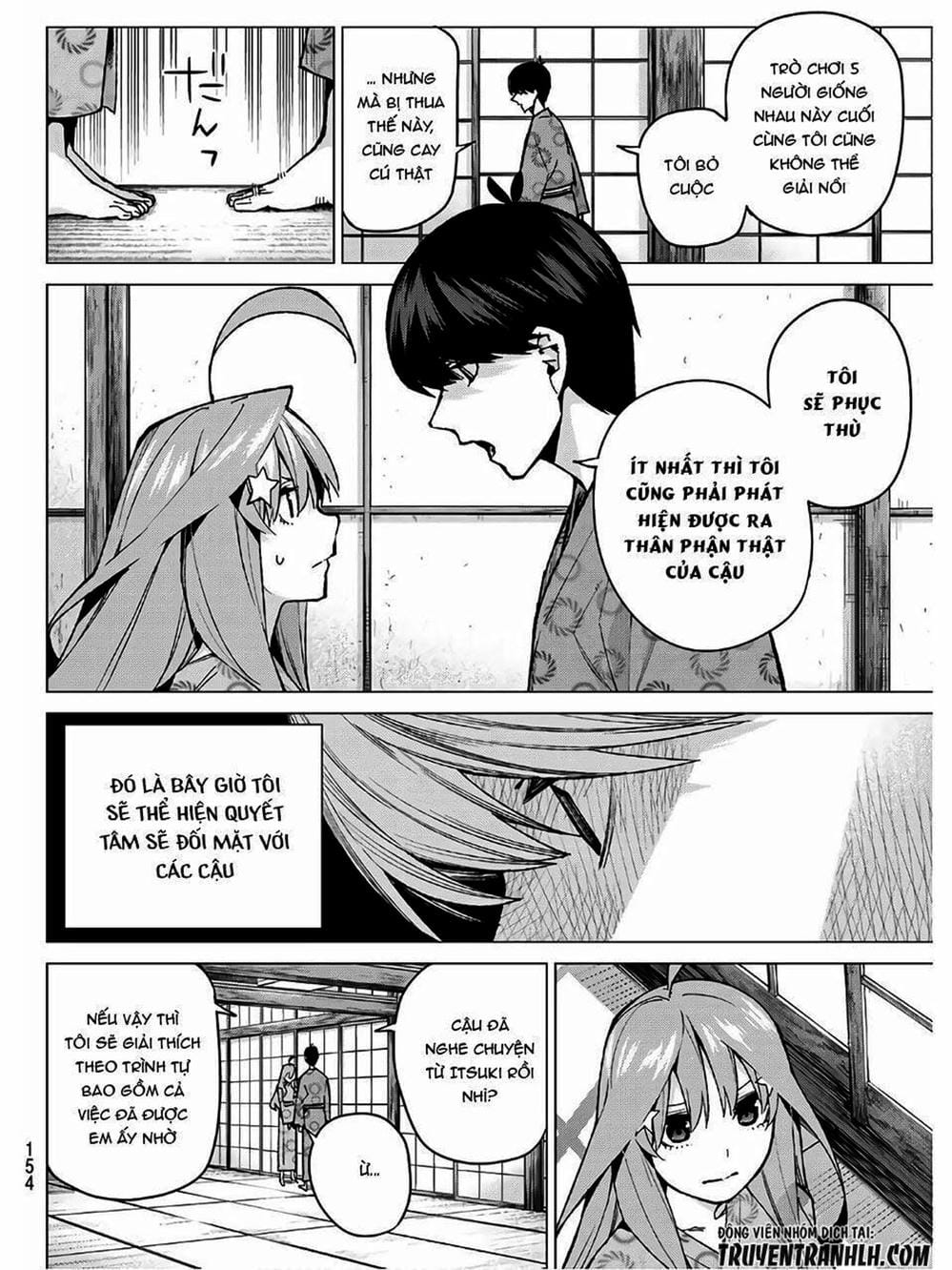 Truyện Tranh Nhà Có 5 Nàng Dâu - Gotoubun No Hanayome trang 6