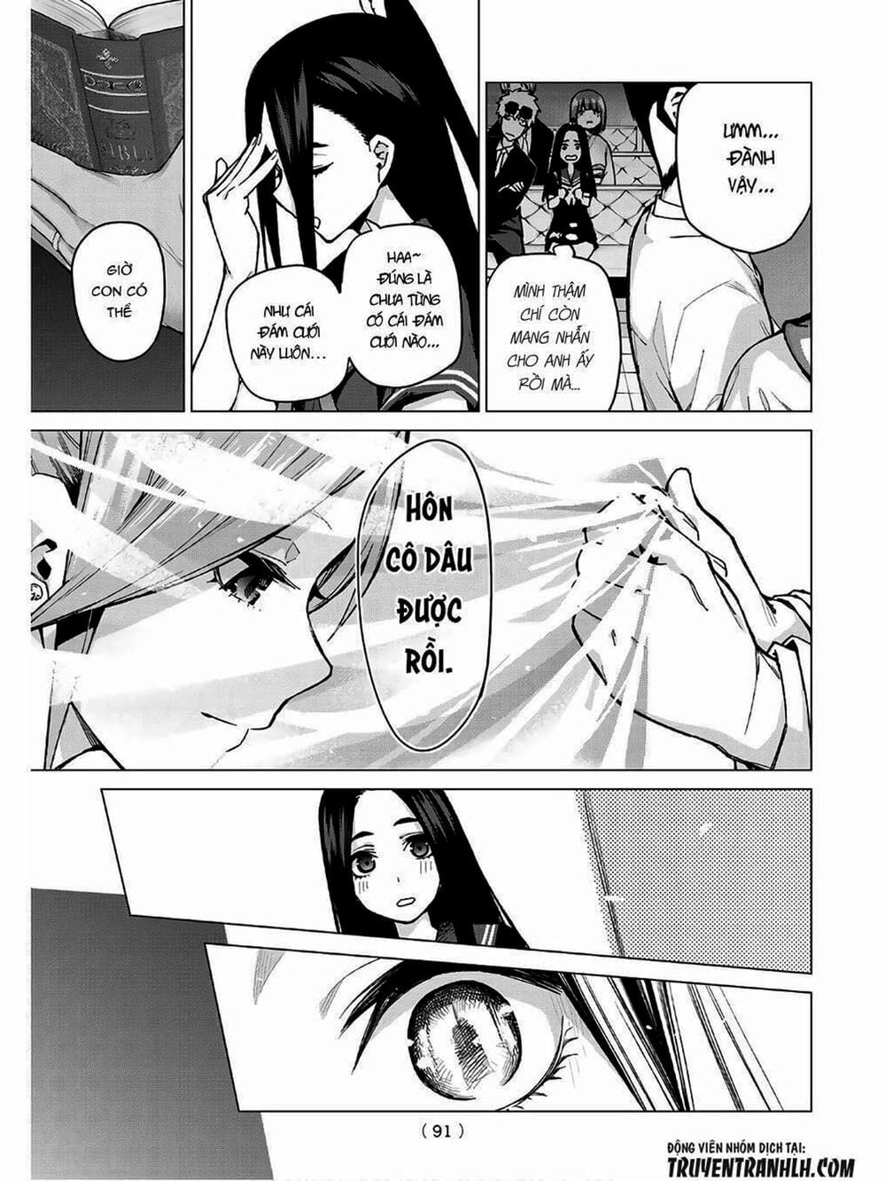 Truyện Tranh Nhà Có 5 Nàng Dâu - Gotoubun No Hanayome trang 6