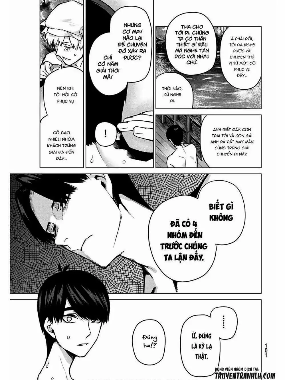 Truyện Tranh Nhà Có 5 Nàng Dâu - Gotoubun No Hanayome trang 6