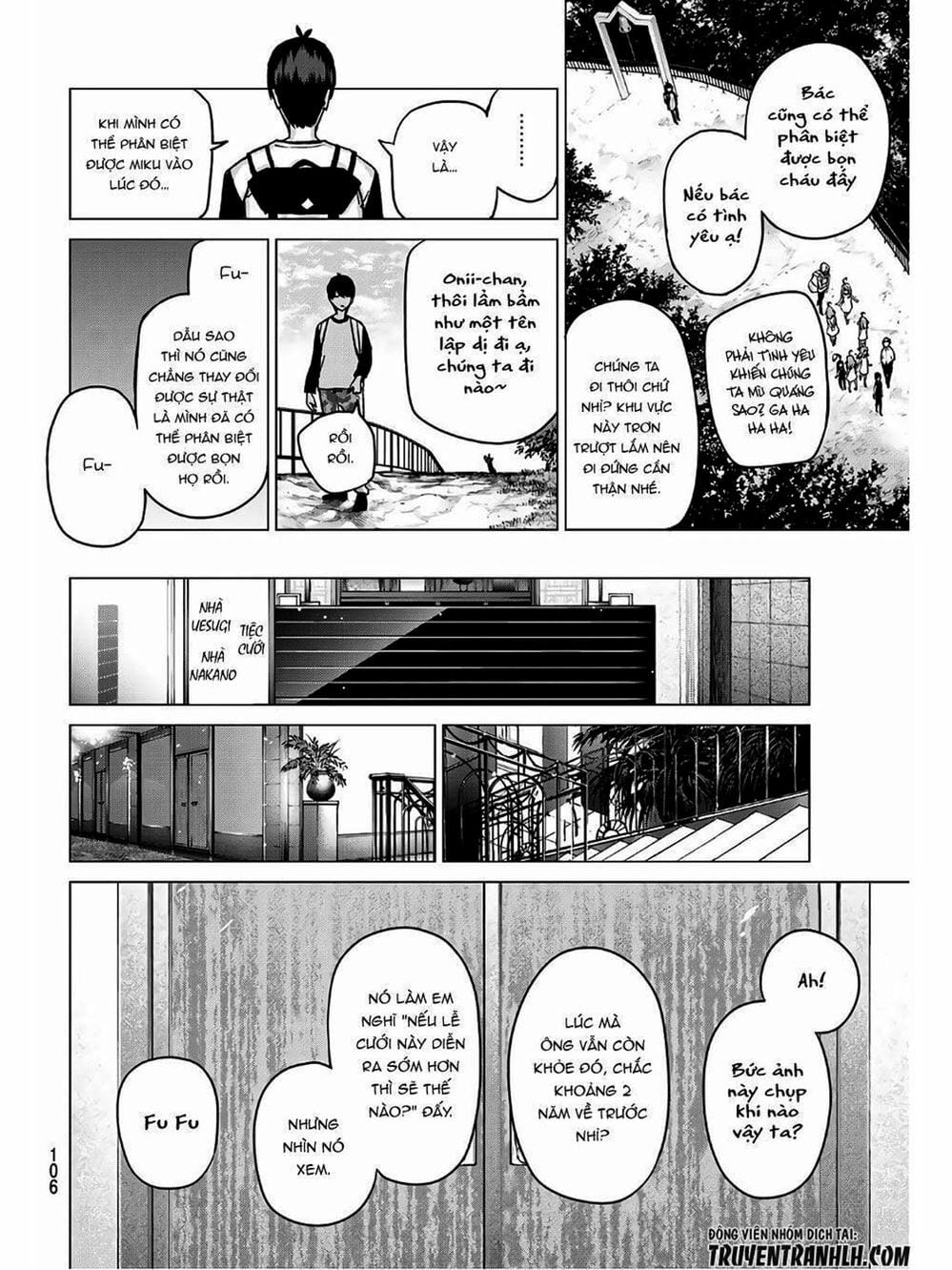 Truyện Tranh Nhà Có 5 Nàng Dâu - Gotoubun No Hanayome trang 6