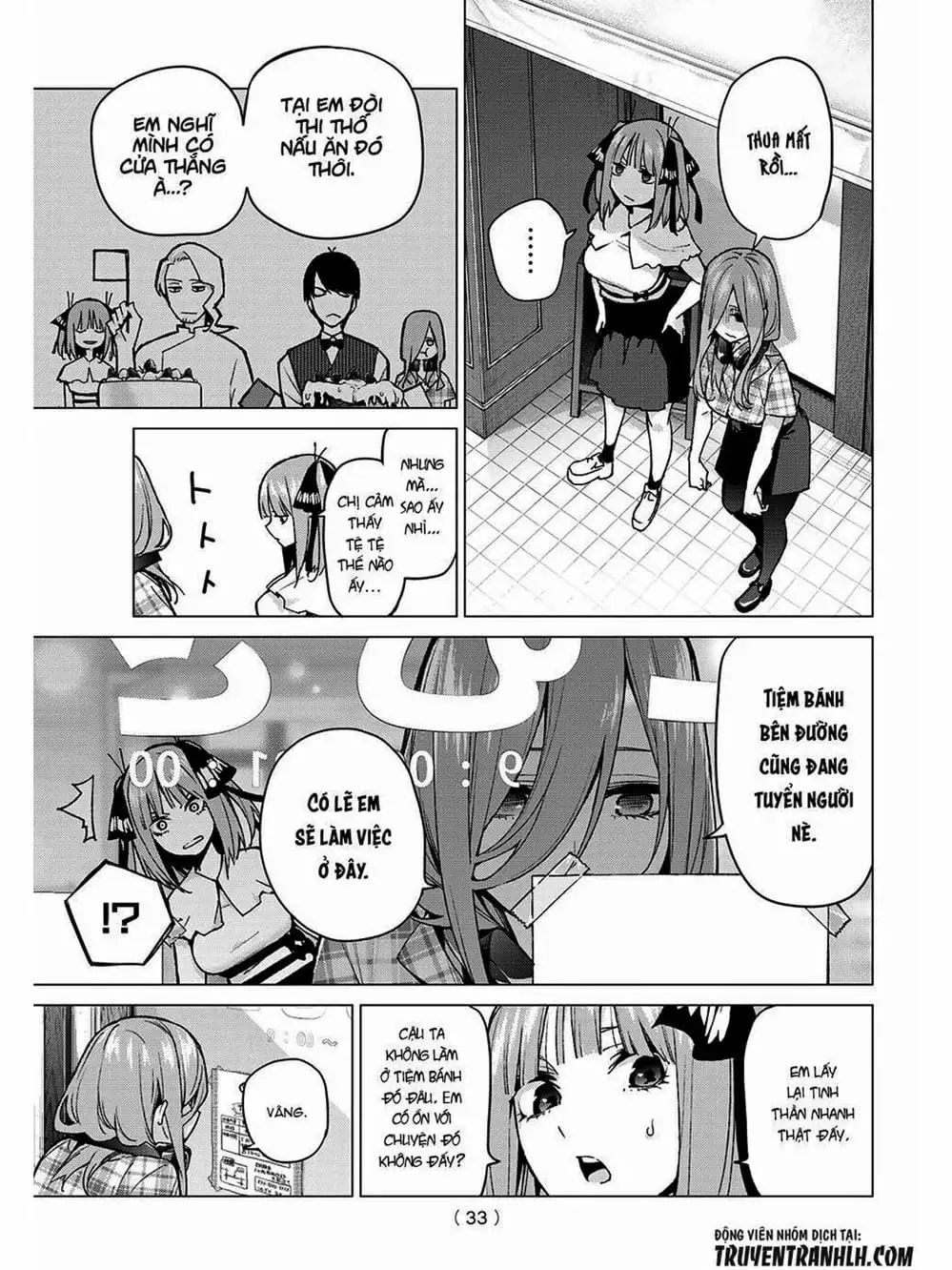 Truyện Tranh Nhà Có 5 Nàng Dâu - Gotoubun No Hanayome trang 6