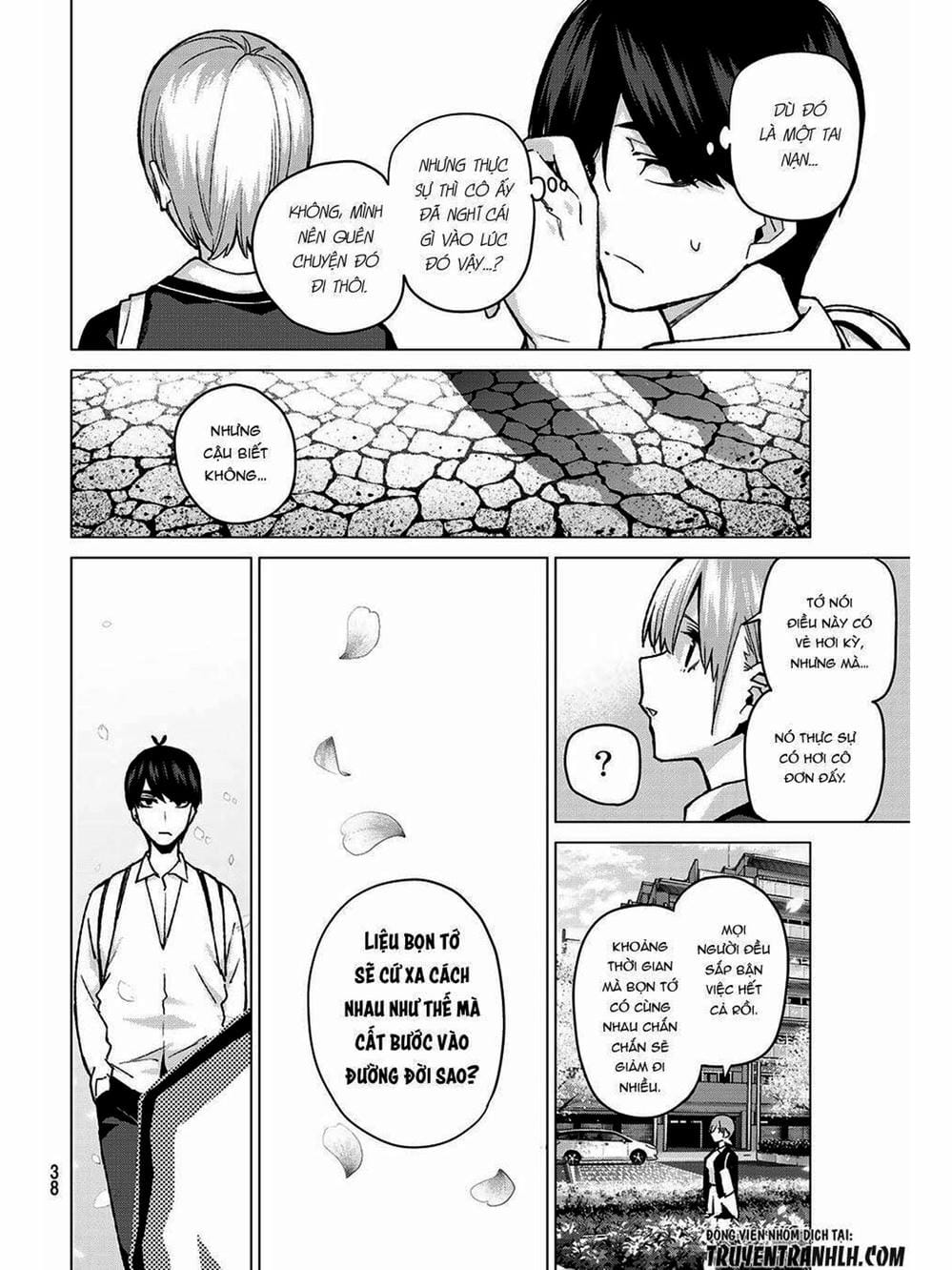 Truyện Tranh Nhà Có 5 Nàng Dâu - Gotoubun No Hanayome trang 6