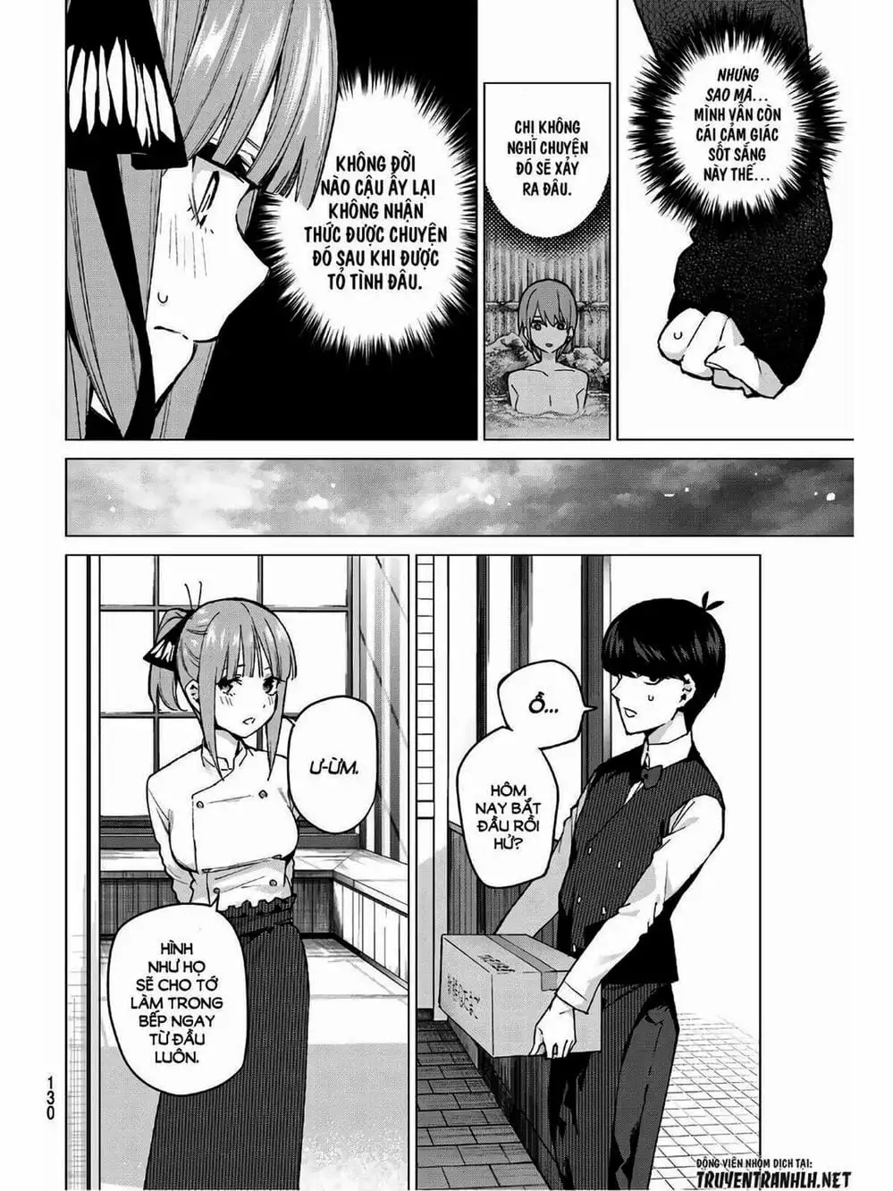 Truyện Tranh Nhà Có 5 Nàng Dâu - Gotoubun No Hanayome trang 6