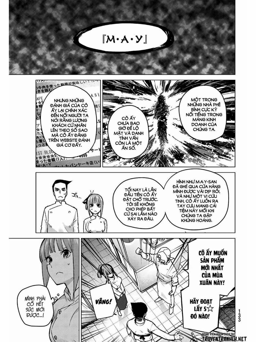 Truyện Tranh Nhà Có 5 Nàng Dâu - Gotoubun No Hanayome trang 6