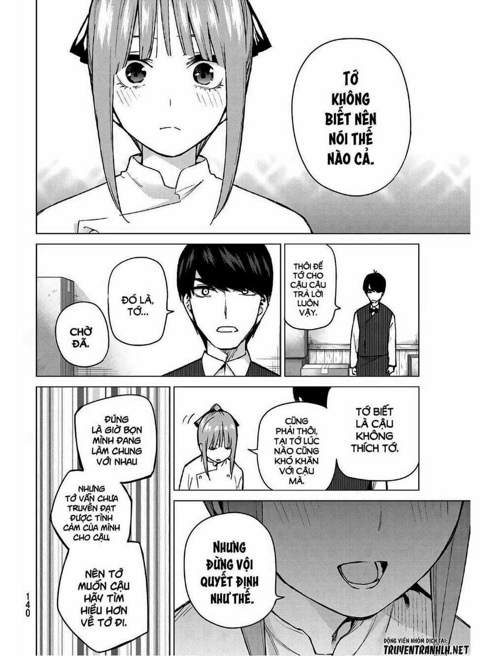 Truyện Tranh Nhà Có 5 Nàng Dâu - Gotoubun No Hanayome trang 6