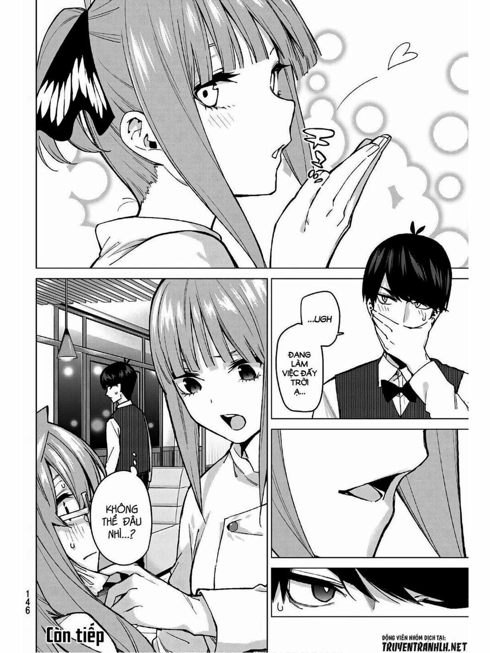 Truyện Tranh Nhà Có 5 Nàng Dâu - Gotoubun No Hanayome trang 6