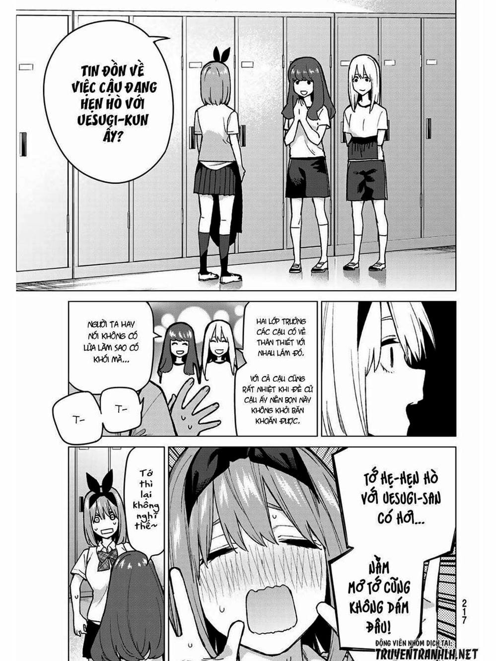 Truyện Tranh Nhà Có 5 Nàng Dâu - Gotoubun No Hanayome trang 6